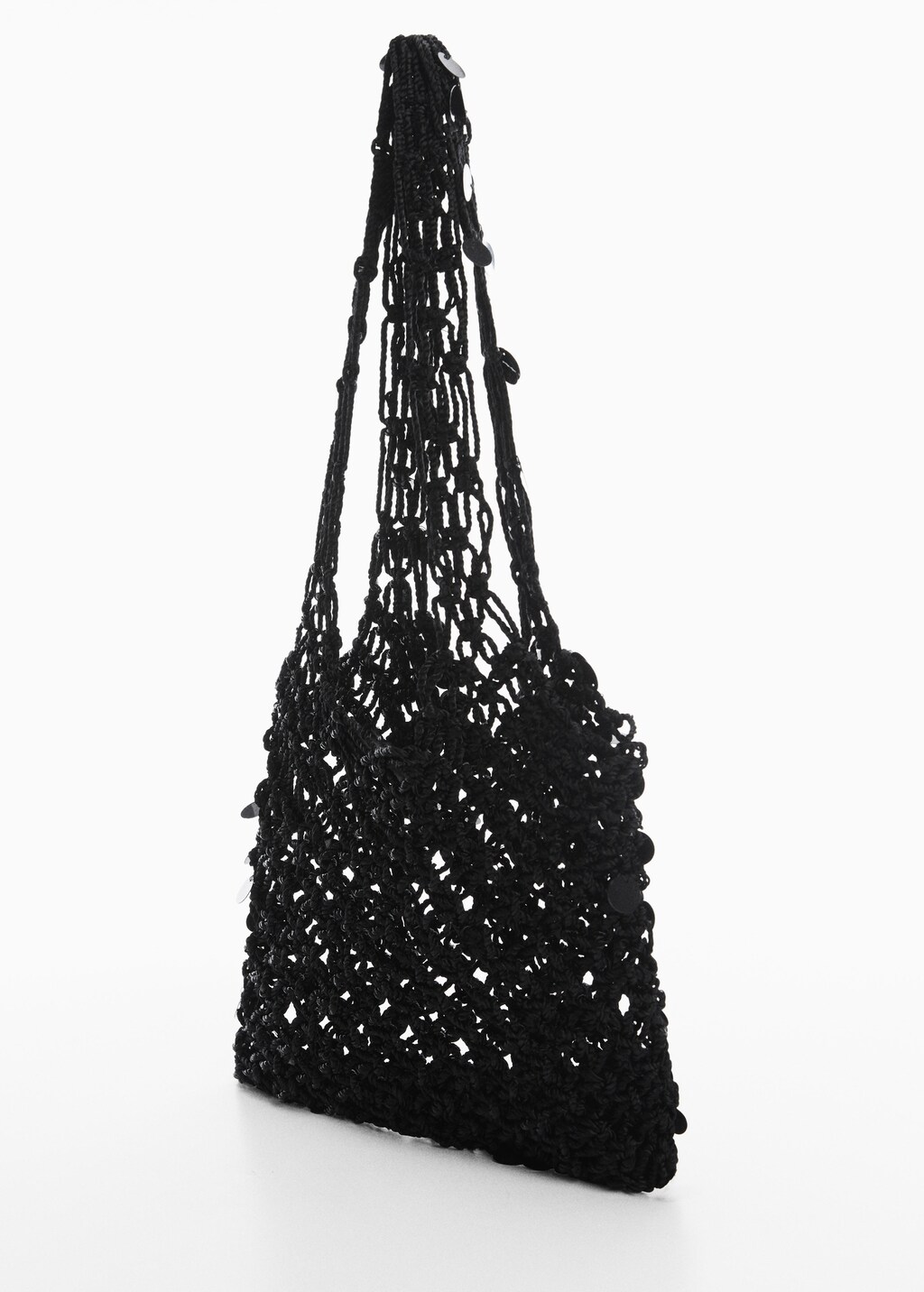 Mesh-Tasche mit Pailletten - Detail des Artikels 1