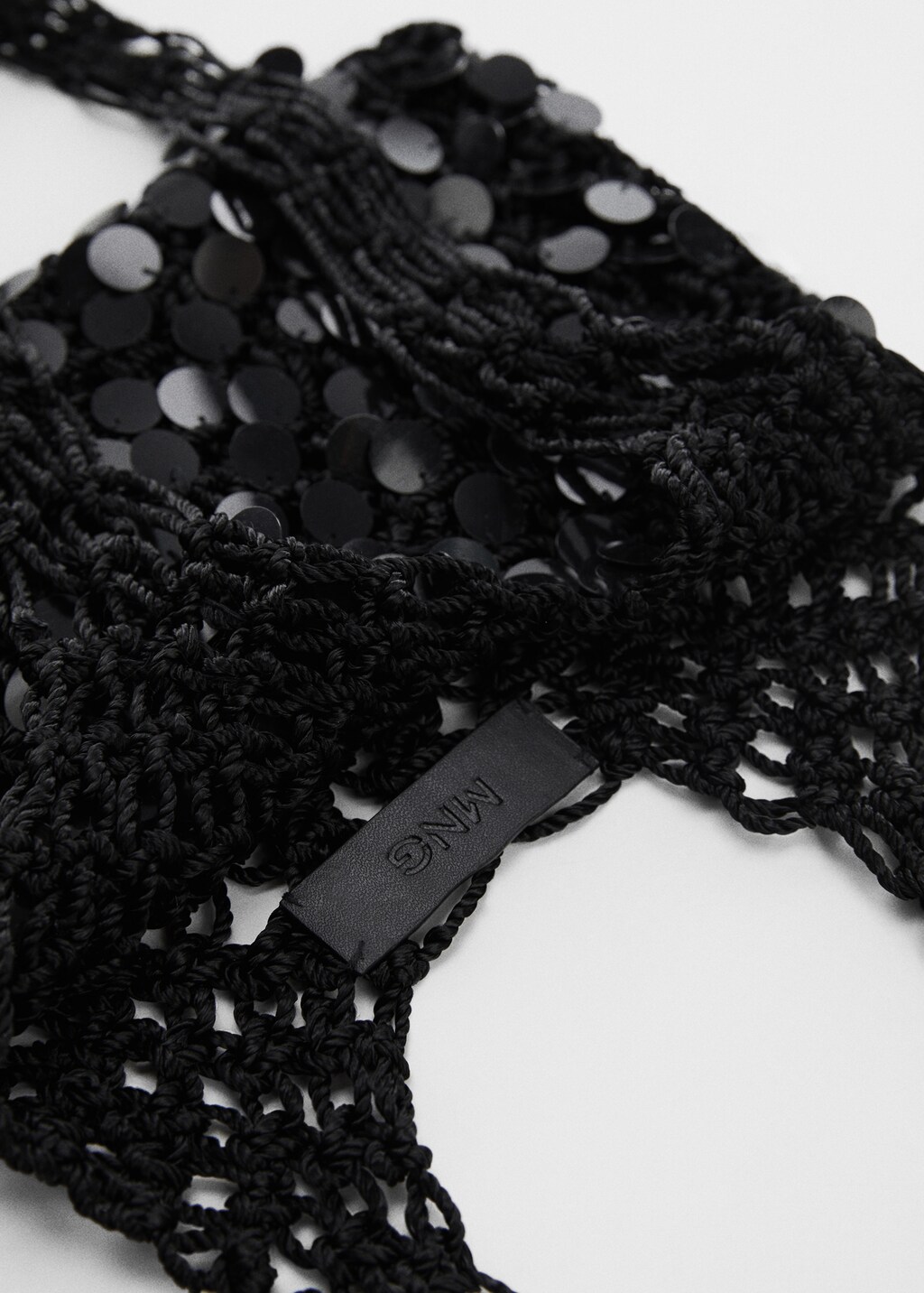 Sequined net bag - Details of the article 2