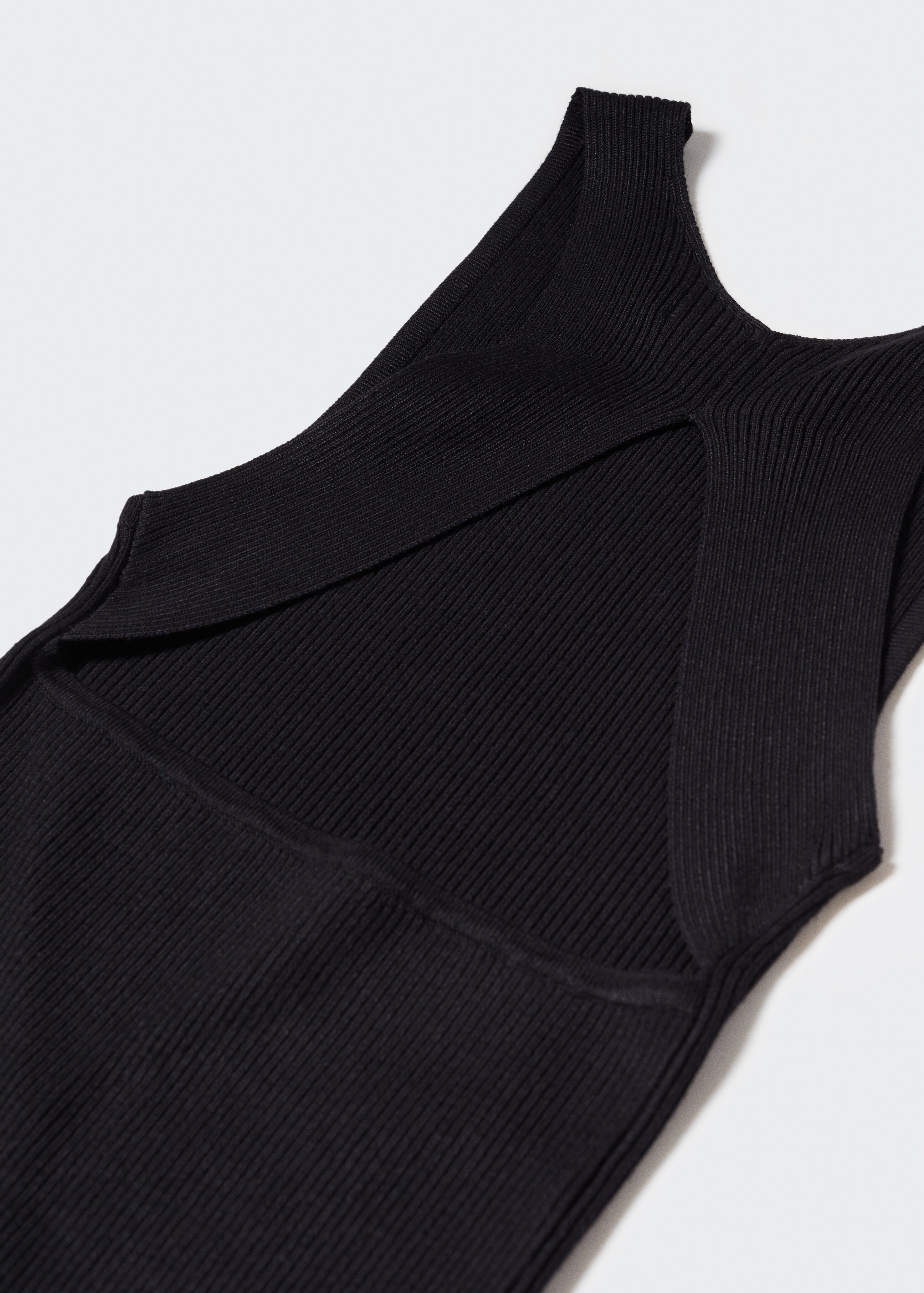 Open back knitted top - Details of the article 8
