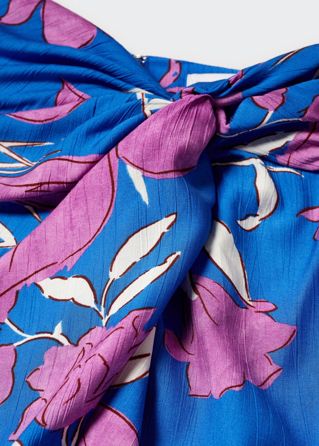 Knot printed skirt - Details of the article 8