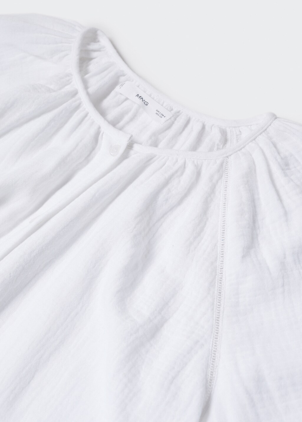 Belt cotton dress - Details of the article 8