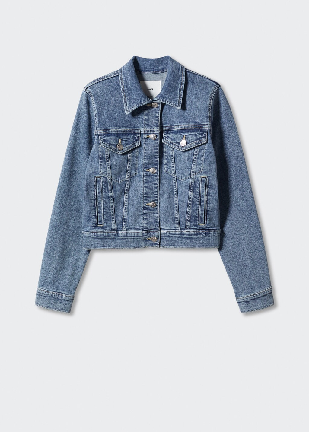 Pocketed denim jacket - Article without model