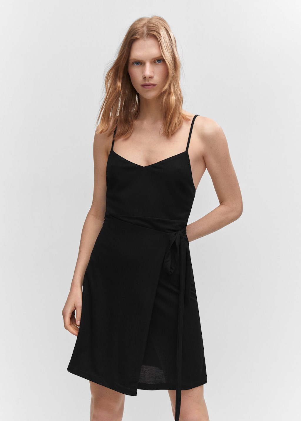 Bow wrap dress - Medium plane