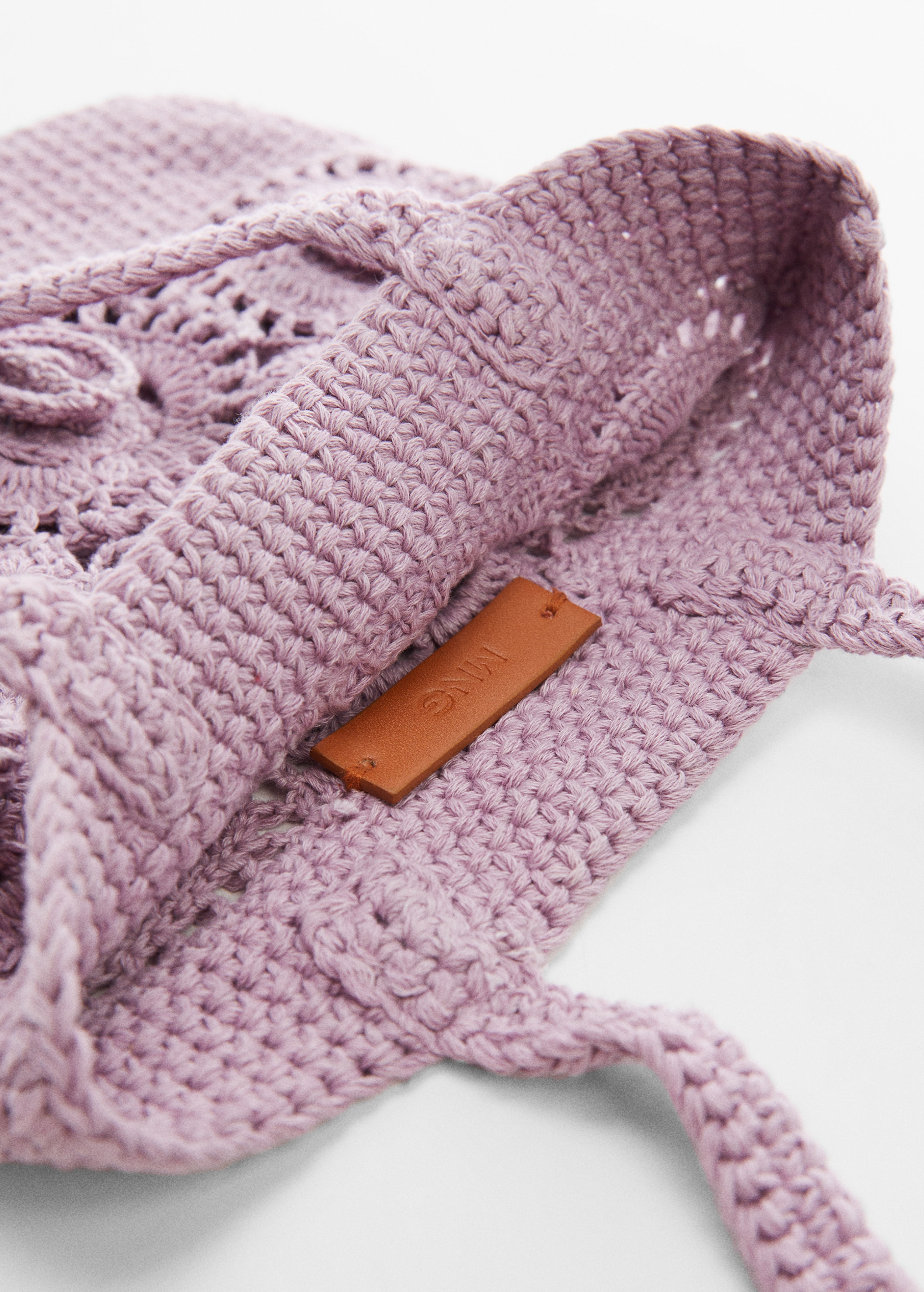 Mini sac crochet fleurs - Détail de l'article 1