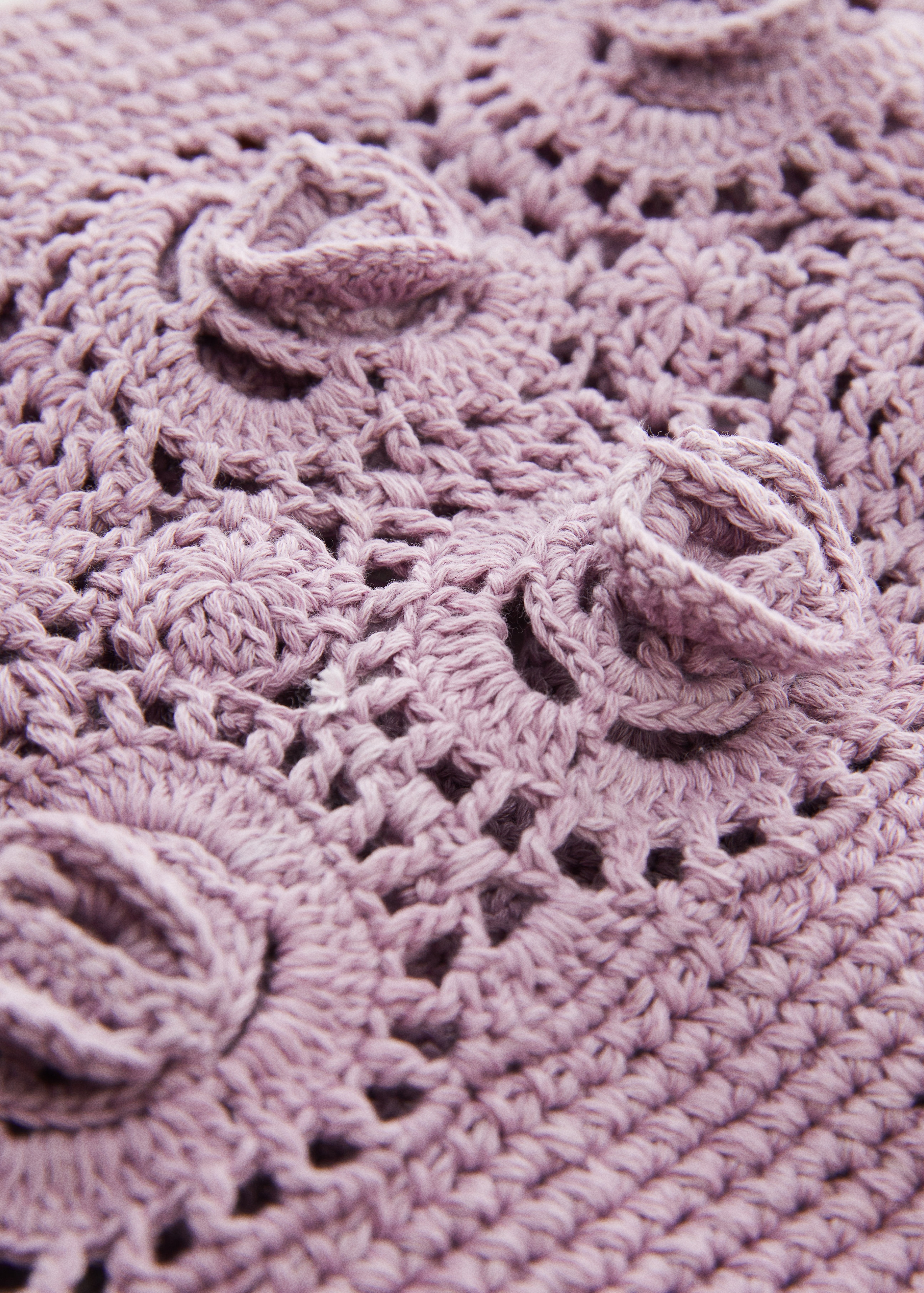 Mini sac crochet fleurs - Détail de l'article 2
