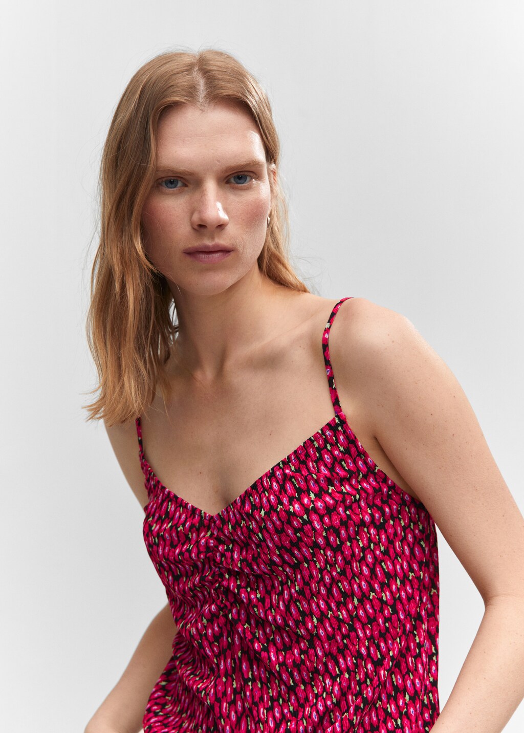 Print ruched top - Details of the article 1