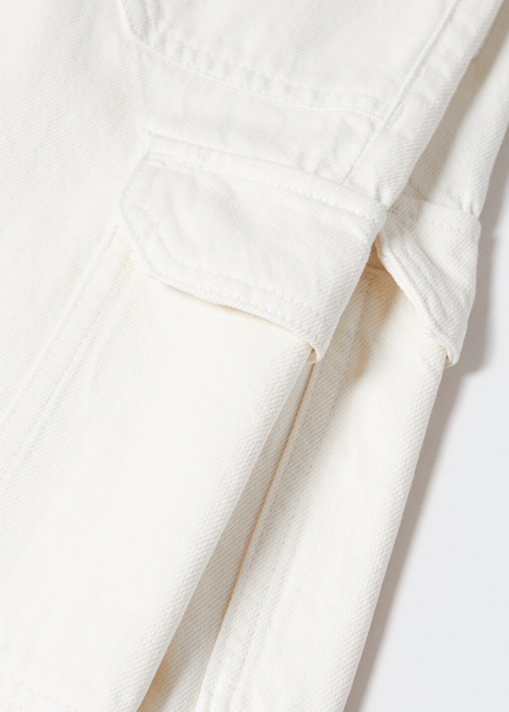 Cotton cargo trousers - Details of the article 8