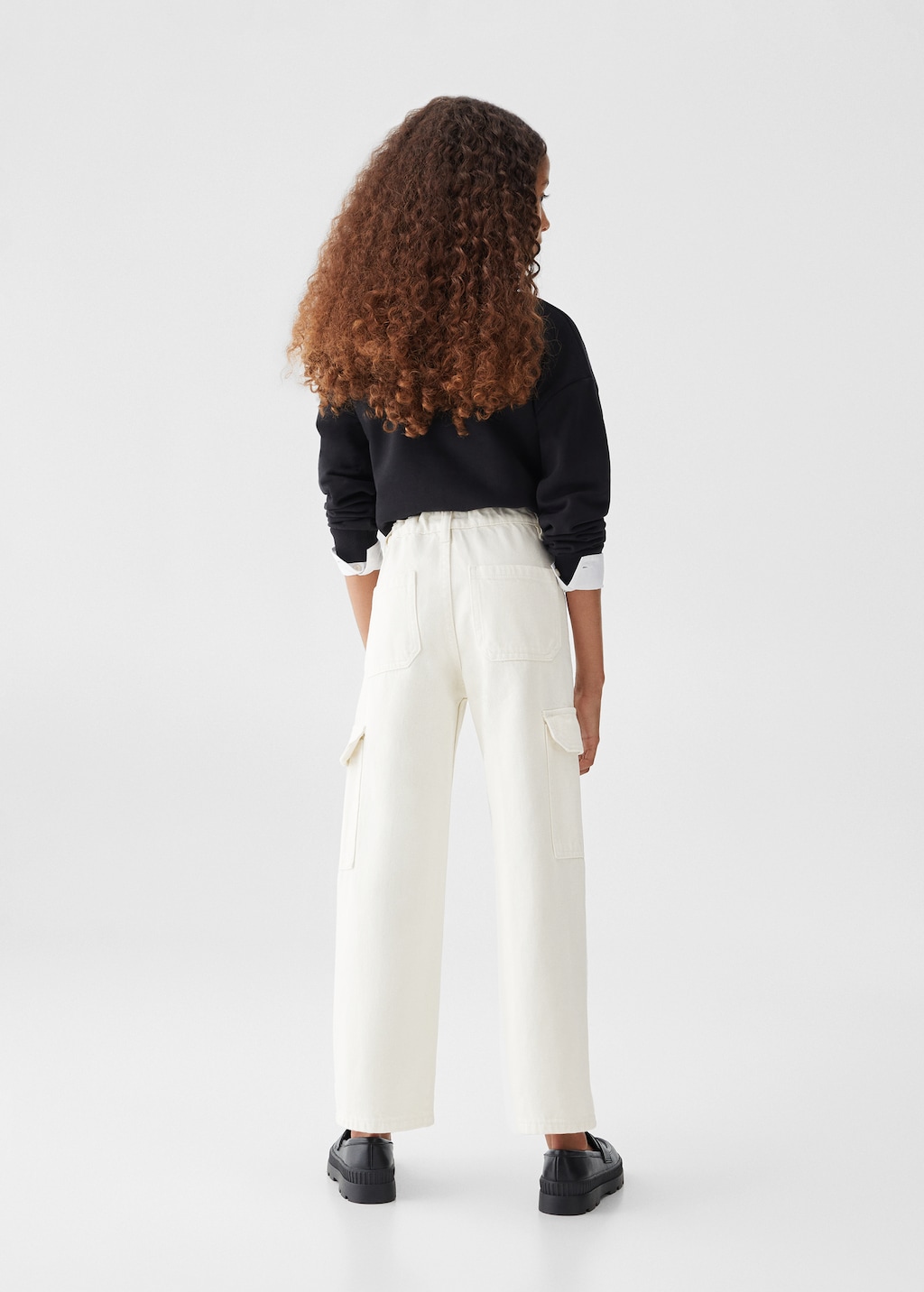 Pantalon cargo coton - Verso de l’article