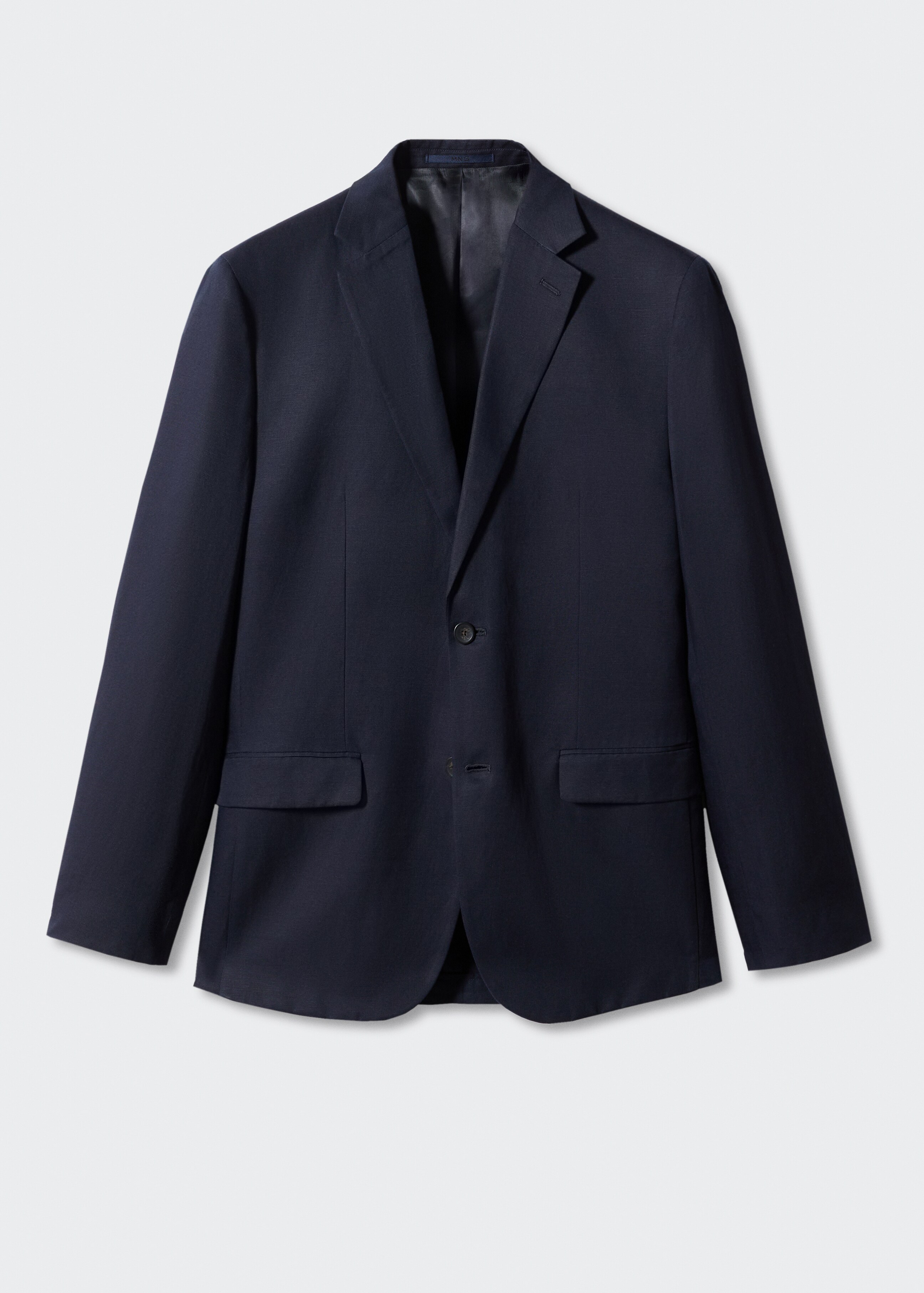 Slim fit linen suit blazer - Article without model