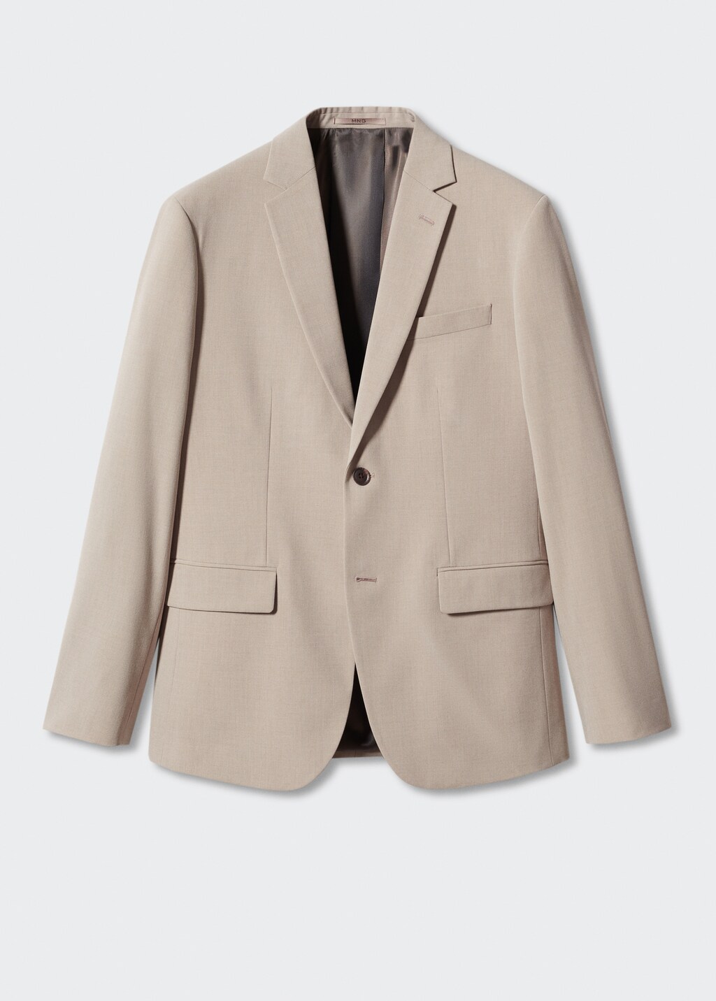 Stretch fabric slim-fit suit jacket - Article without model