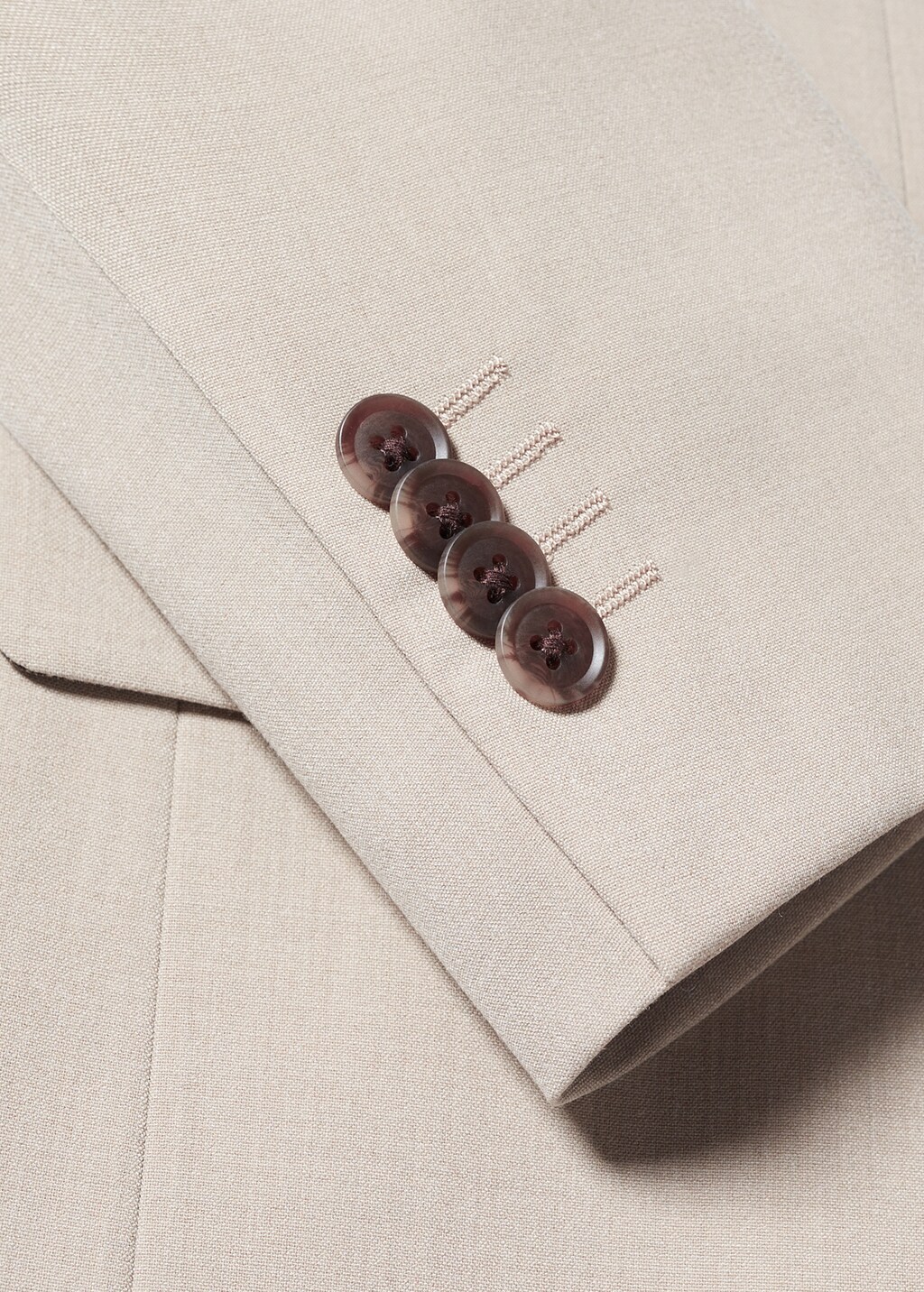 Stretch fabric slim-fit suit jacket - Details of the article 8