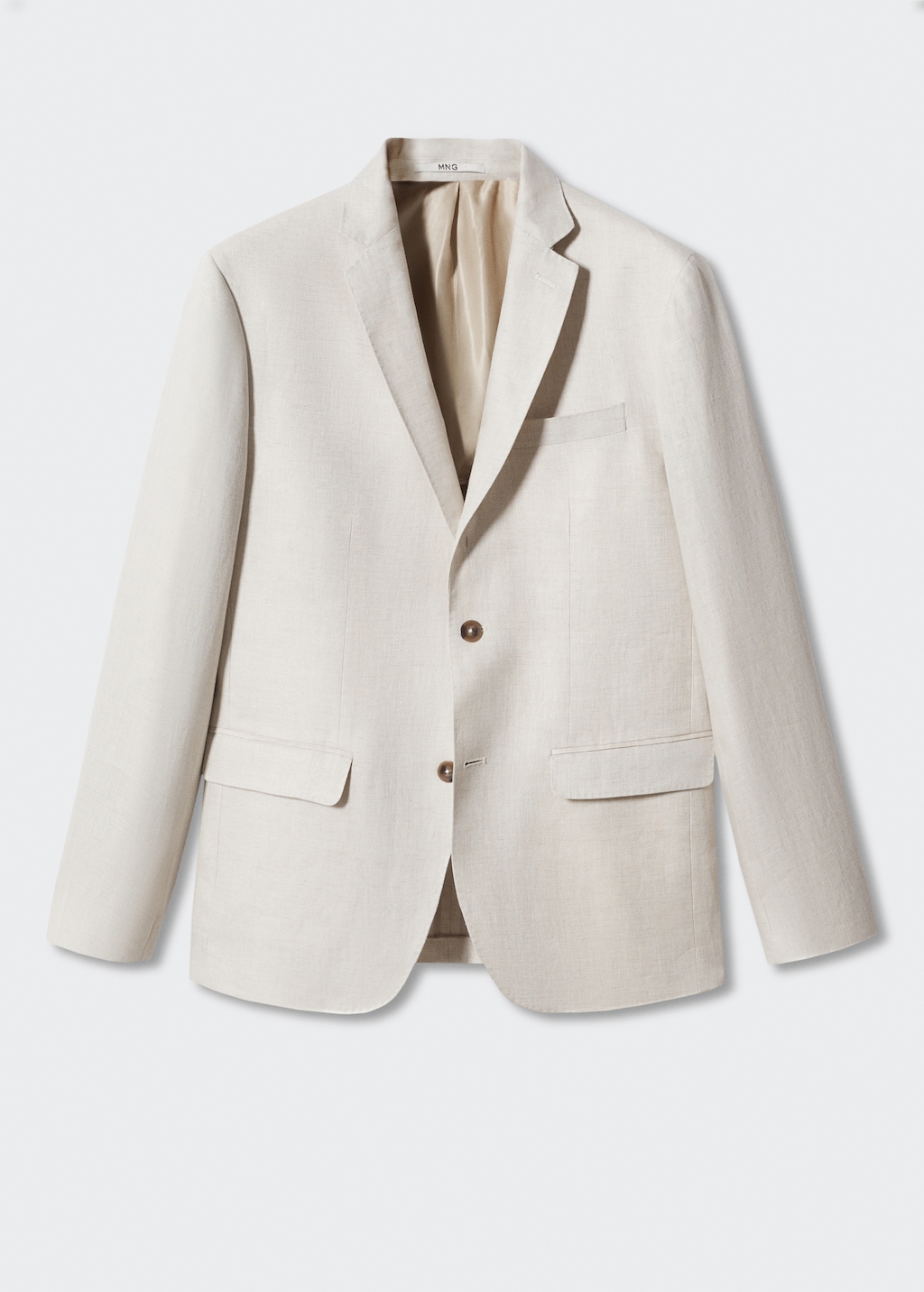 Blazer suit 100% linen - Article without model