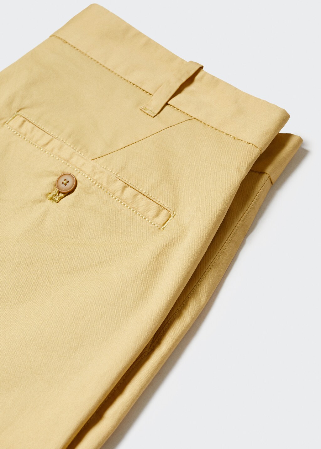 Slim-Fit-Bermudashorts im Chino-Stil aus Baumwolle - Detail des Artikels 8