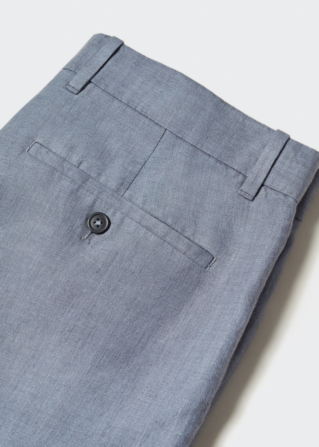 100% linen shorts - Details of the article 8