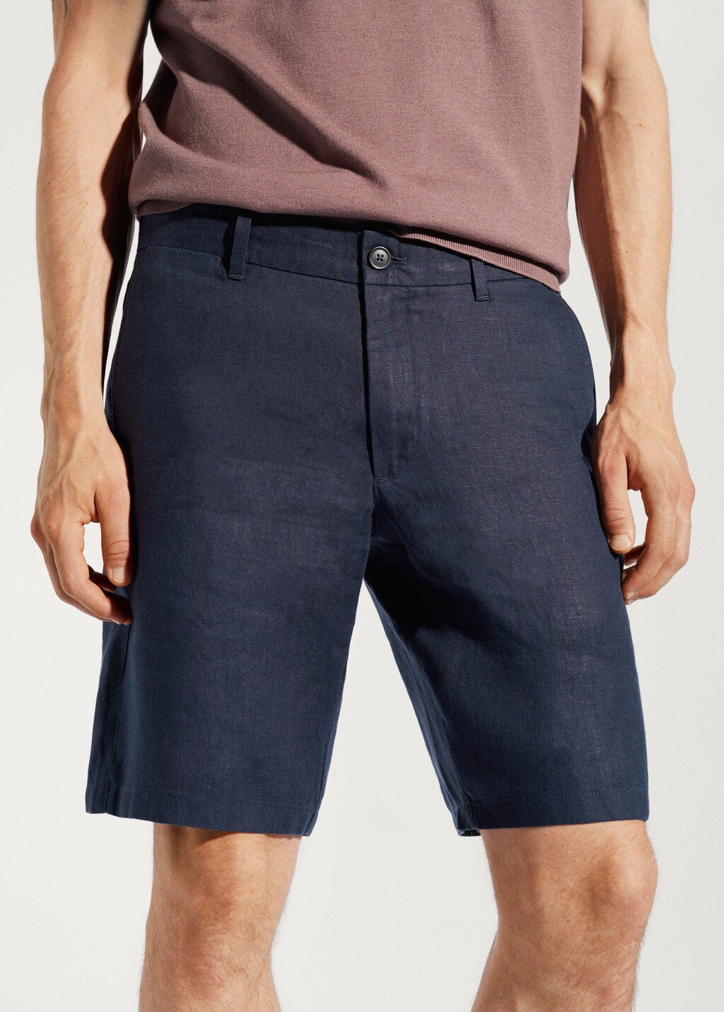 Bermudashorts aus 100 % Leinen - Detail des Artikels 1