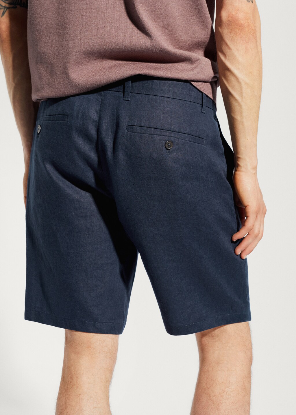 Bermudashorts aus 100 % Leinen - Detail des Artikels 2