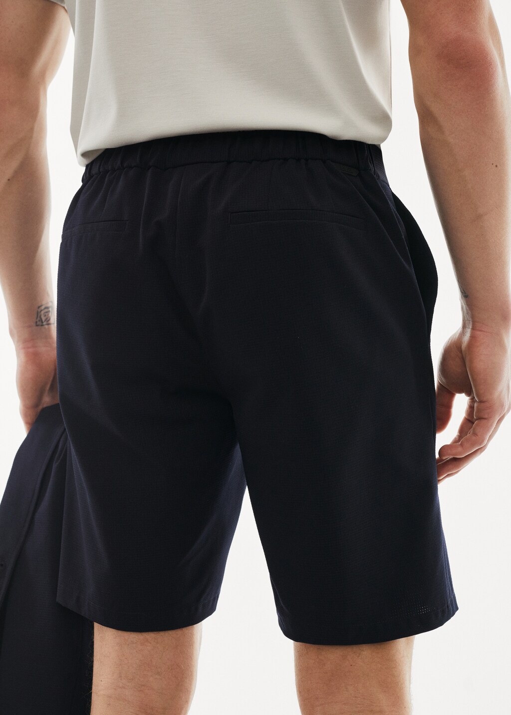 Water-repellent stretch shorts - Details of the article 6