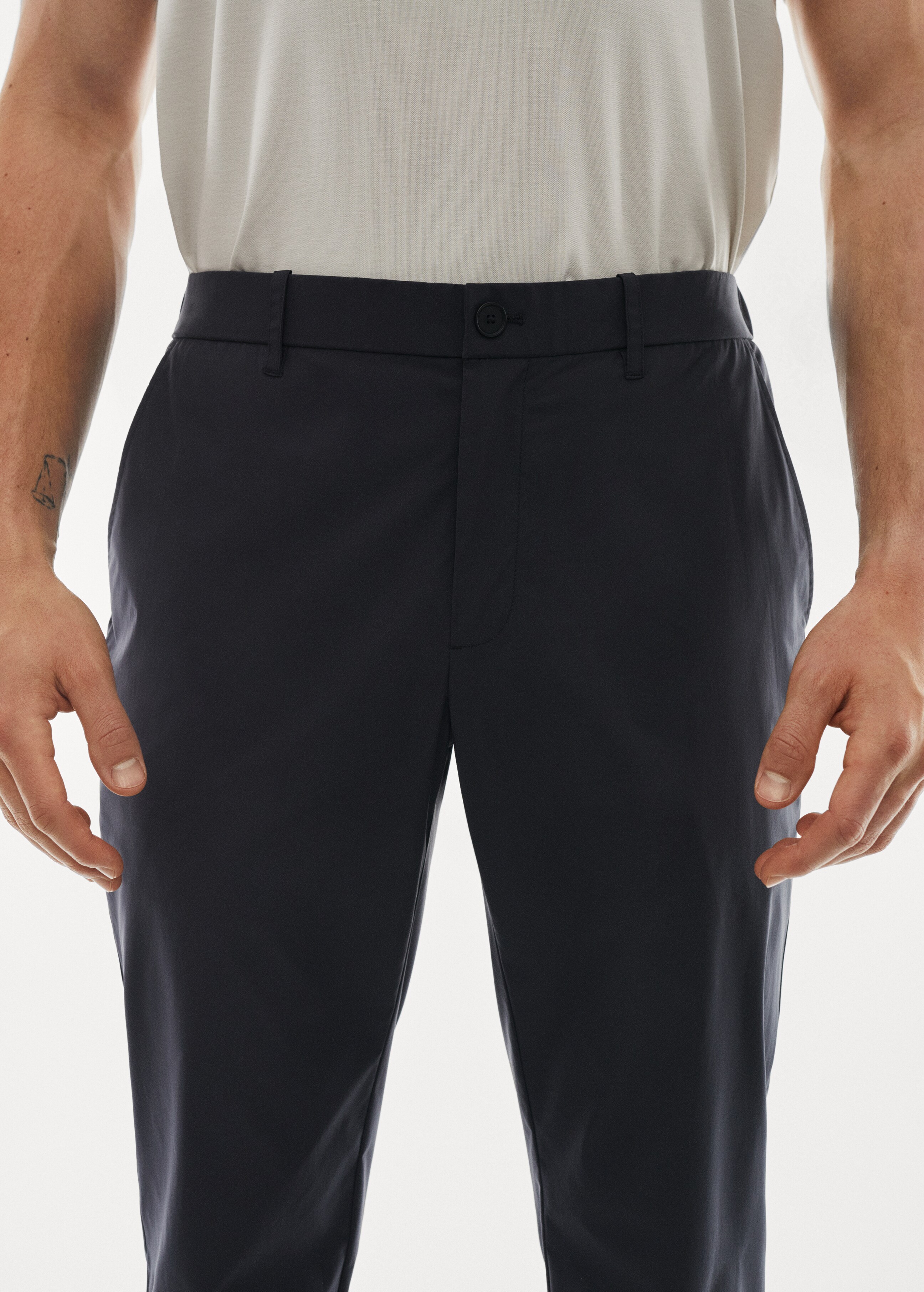 Water-repellent technical trousers - Details of the article 1