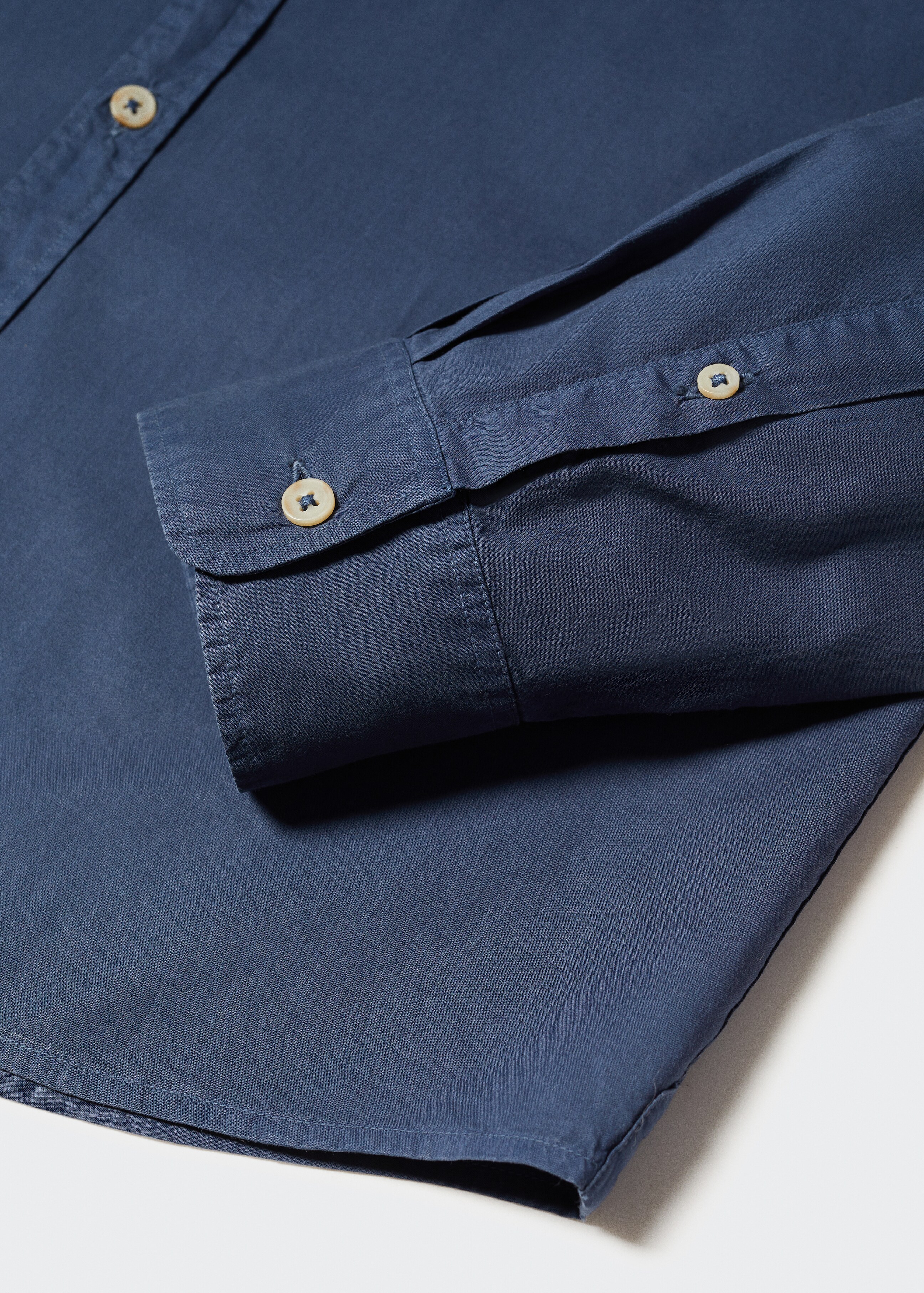 Regular-fit cotton voile shirt - Details of the article 8