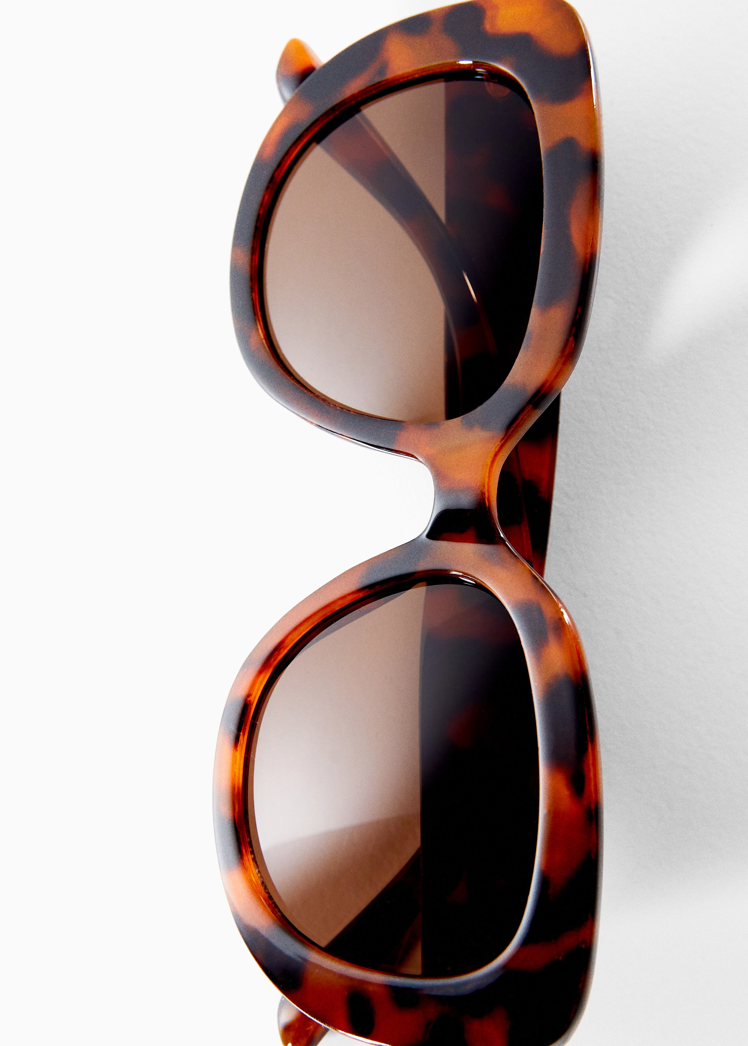 Želvovinové kulaté sluneční brýle - Detail zboží 5