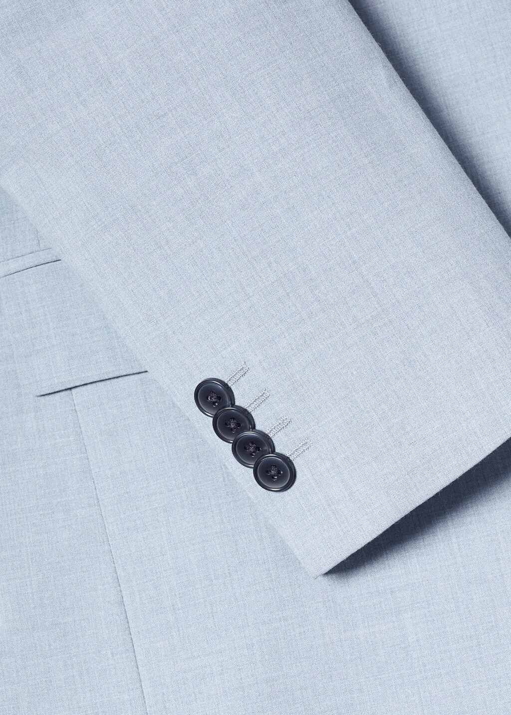 Stretch fabric slim-fit suit jacket - Details of the article 0