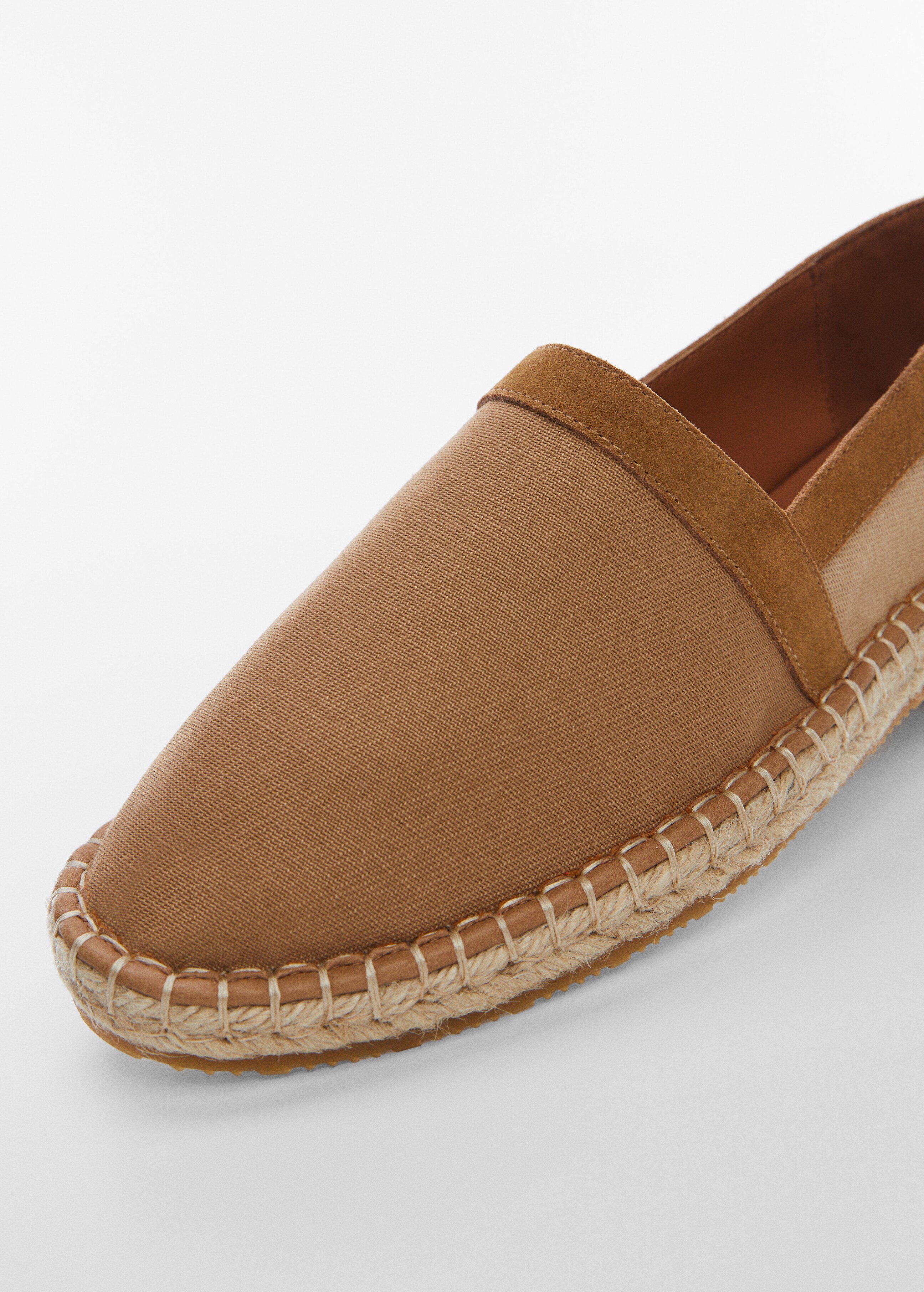 Combined jute espadrilles - Details of the article 1