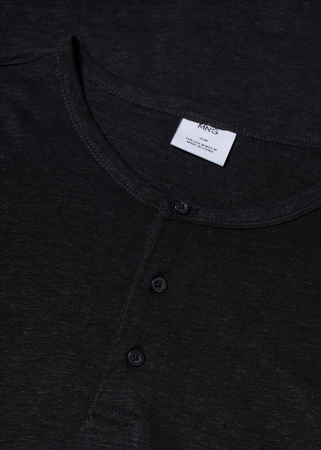 Billy Reid shops XL dark grey short sleeve Henley