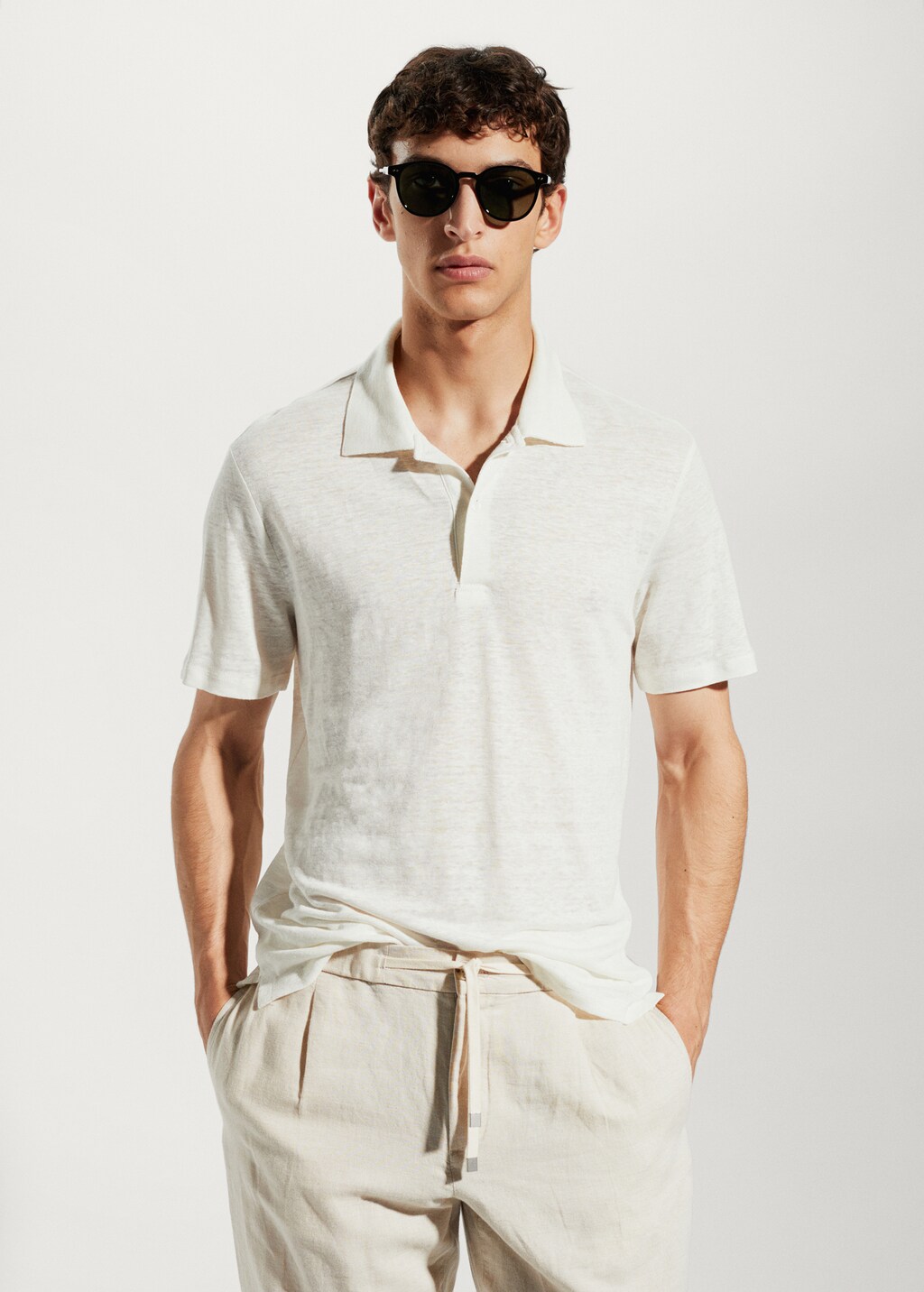 Polo slim fit 100% lli - Pla mig