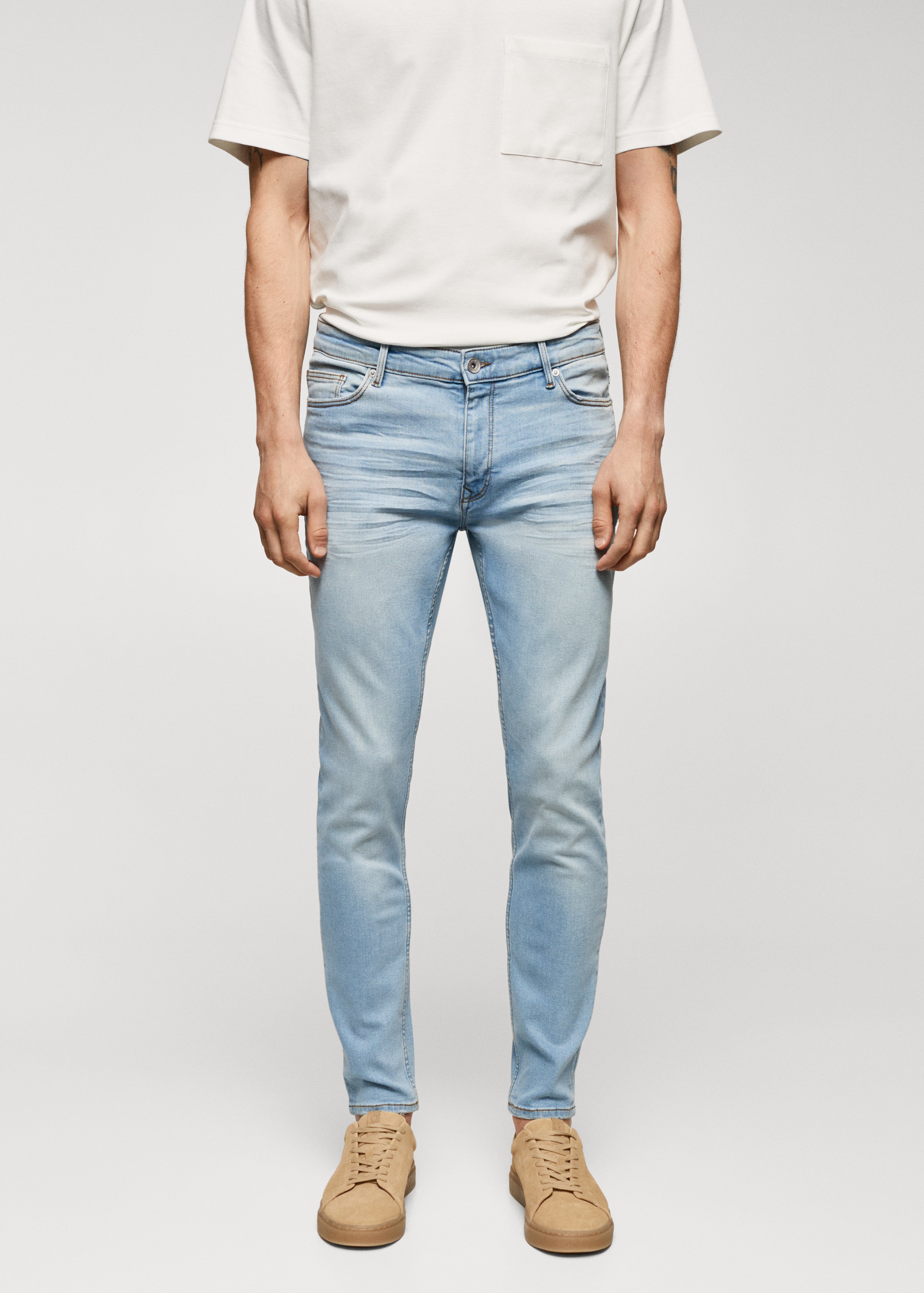 Jude skinny-fit jeans - Medium plane