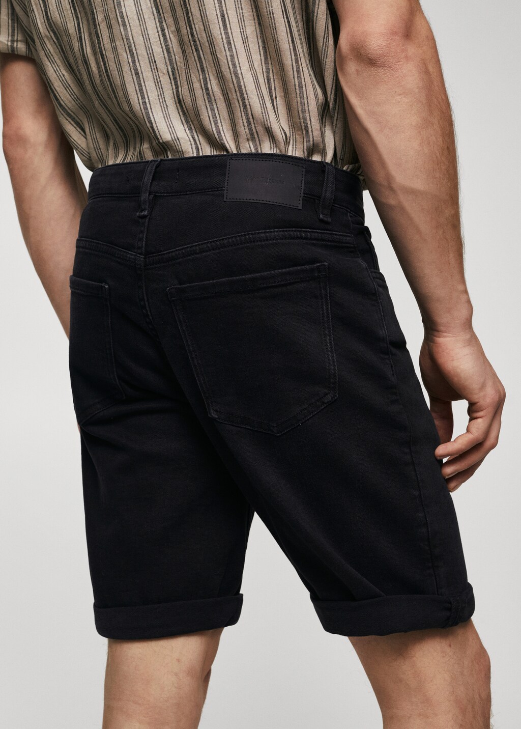 Slim Fit-Jeans-Bermudashorts - Detail des Artikels 2