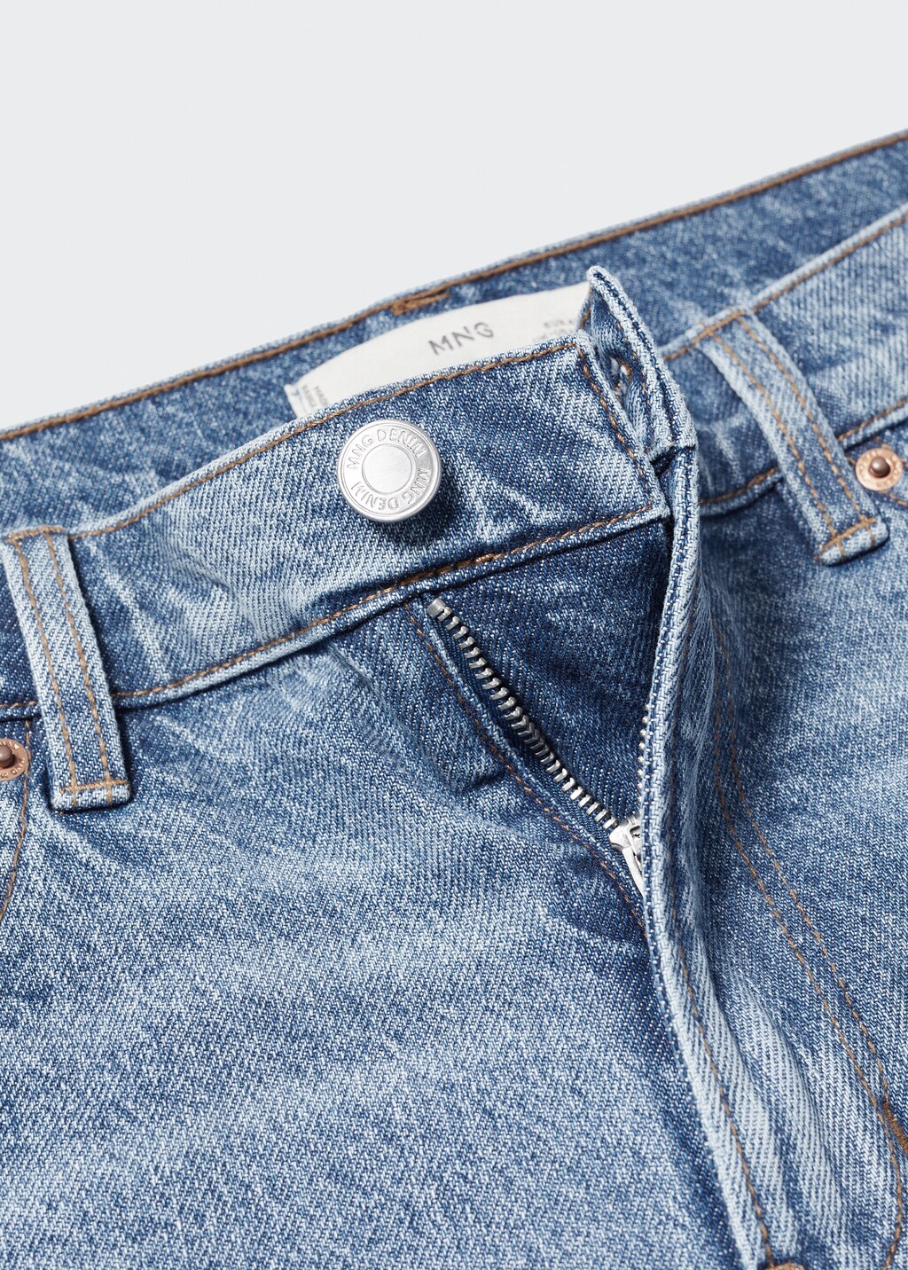 Regular Fit-Bermudashorts aus Jeans - Detail des Artikels 8