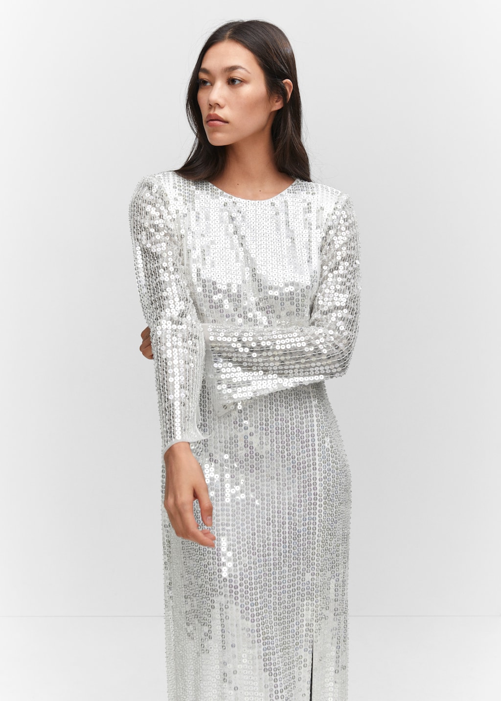 Robe à sequin mango sale