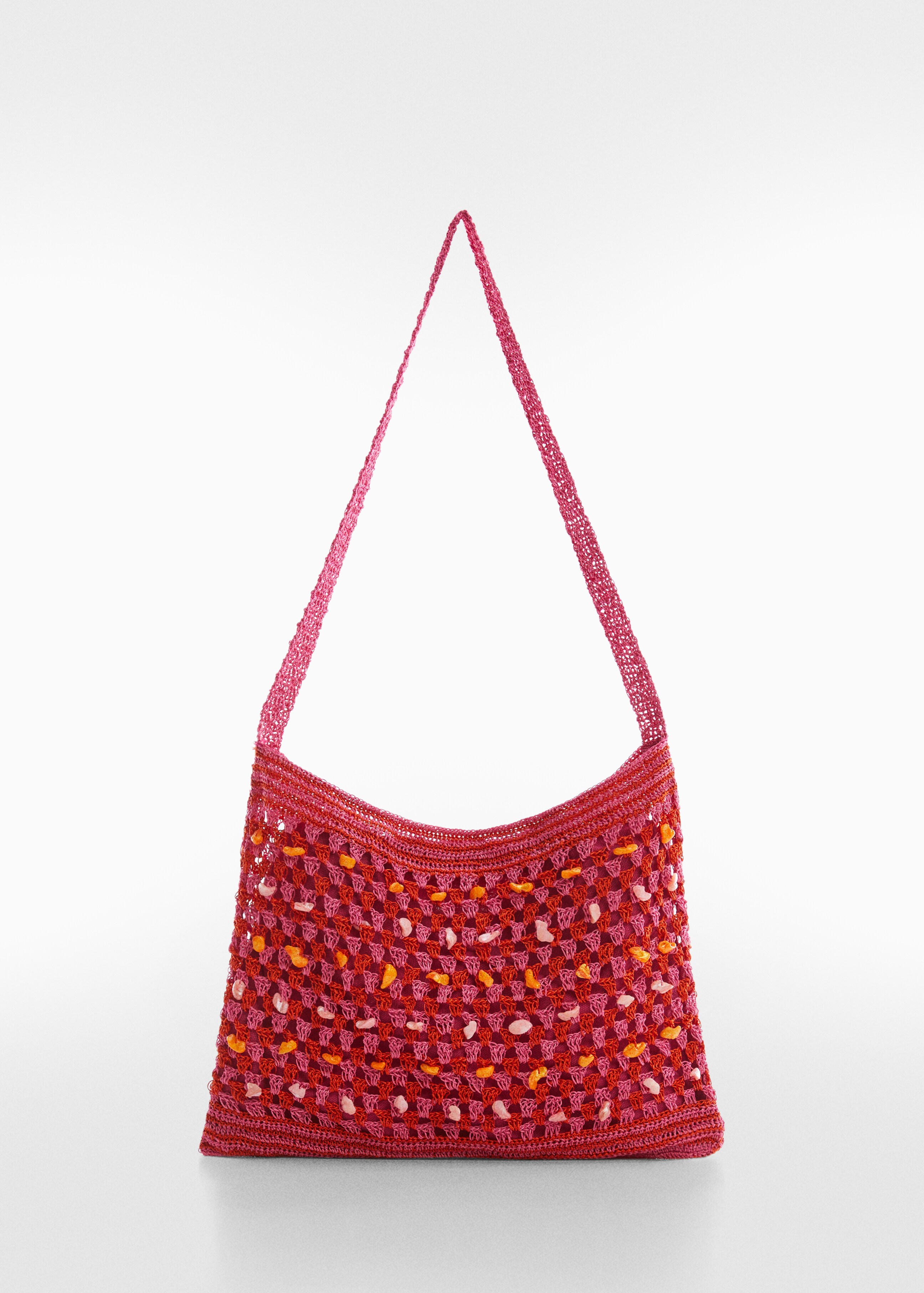 Crochet tas met schelpendetail - Artikel zonder model