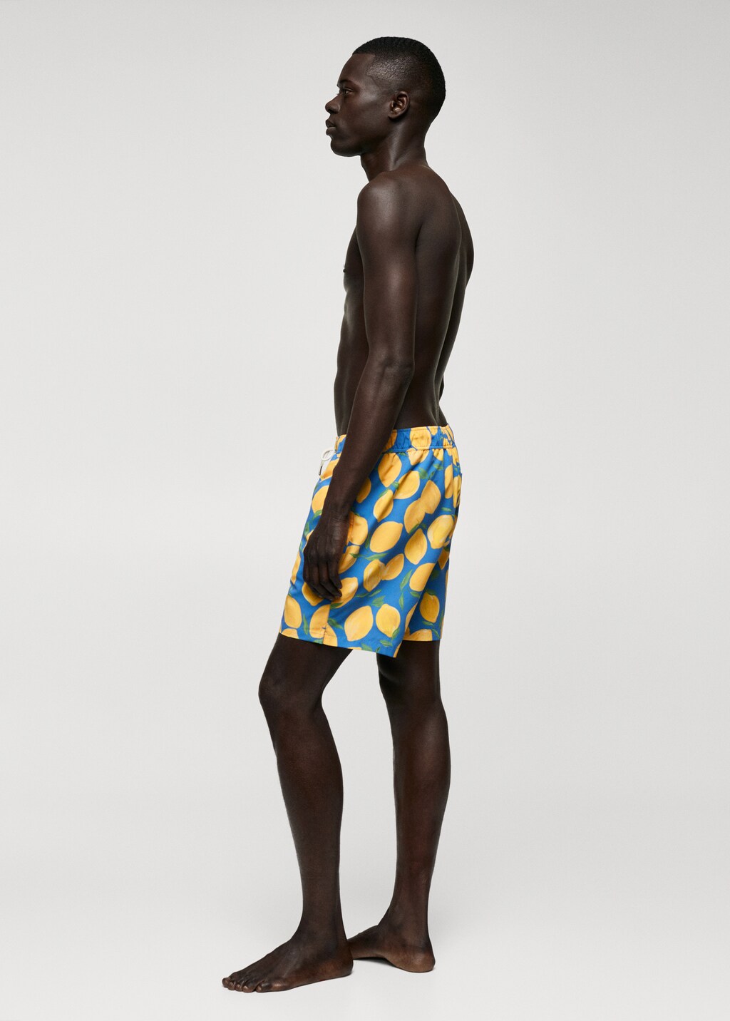 Lemons print swimsuit - Details of the article 2