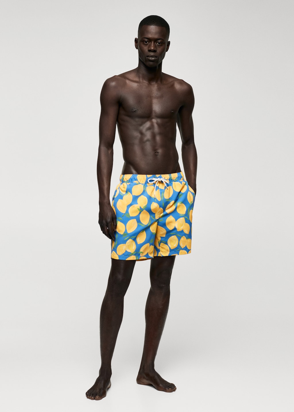 Lemons print swimsuit - Details of the article 4