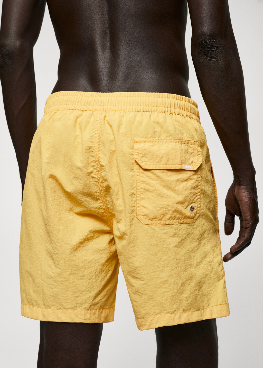 Unifarbene Badeshorts - Detail des Artikels 6