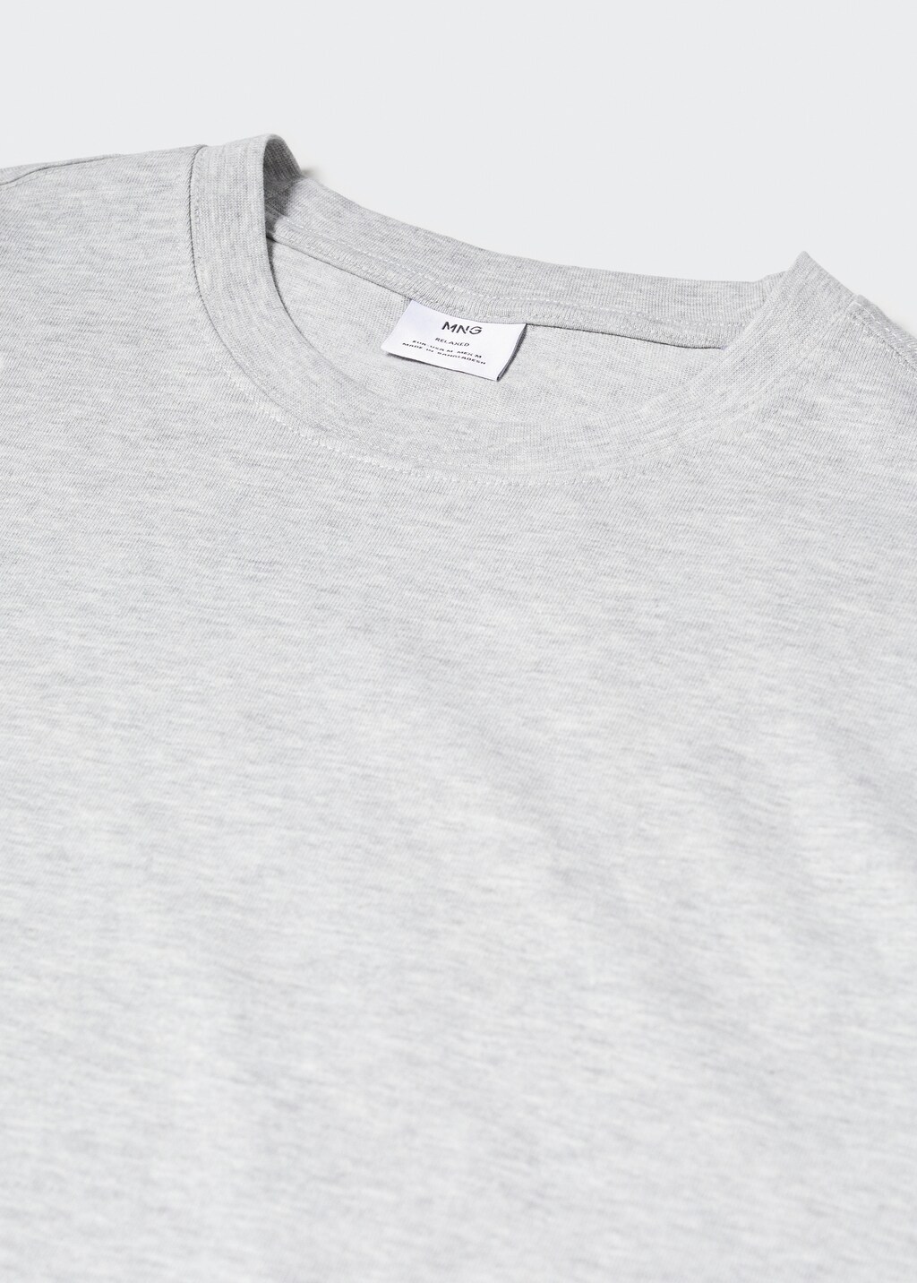 Basic-T-Shirt aus Baumwoll im Relaxed-Fit - Detail des Artikels 8