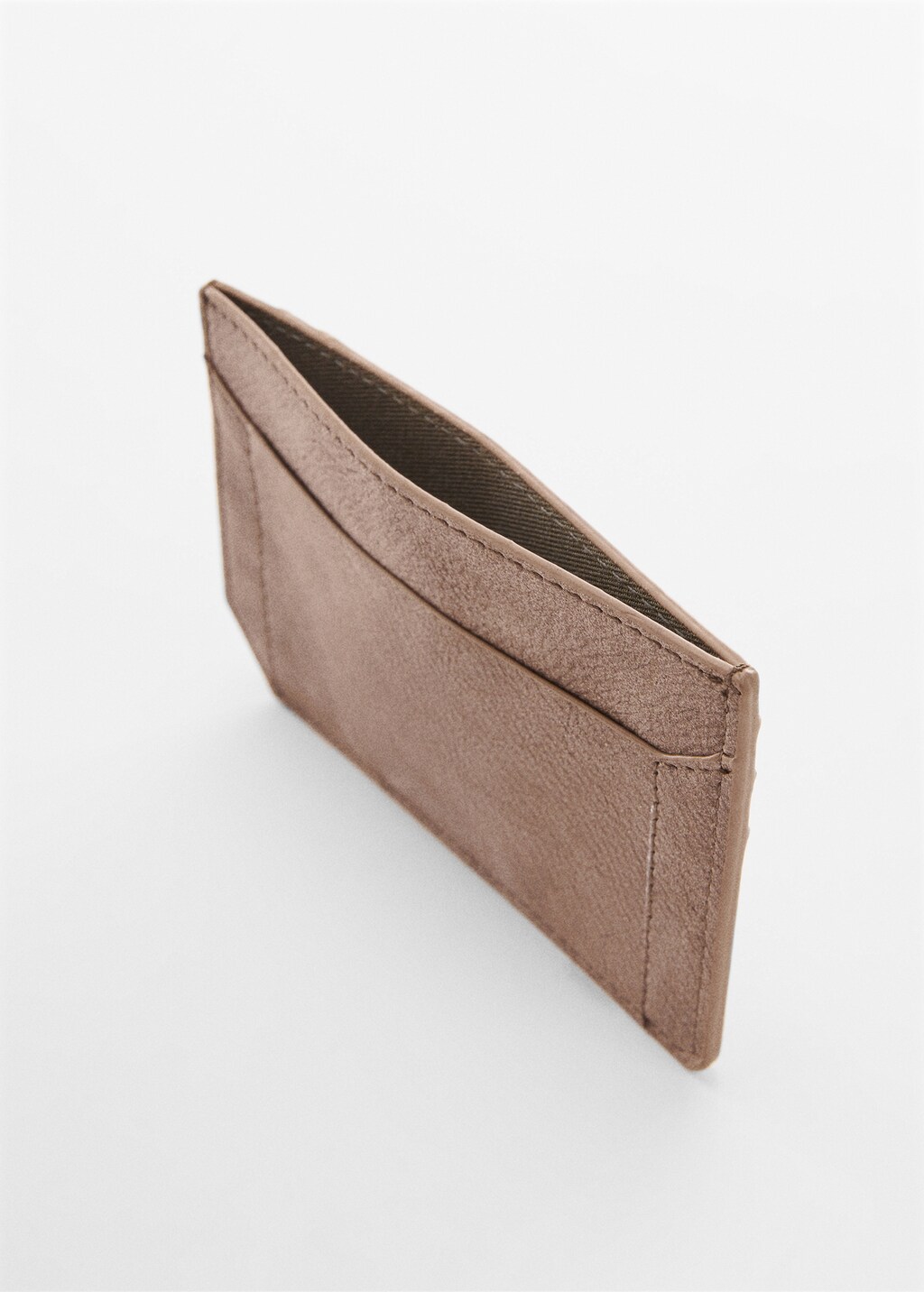 Anti-contactless leather-effect card holder - Details of the article 1