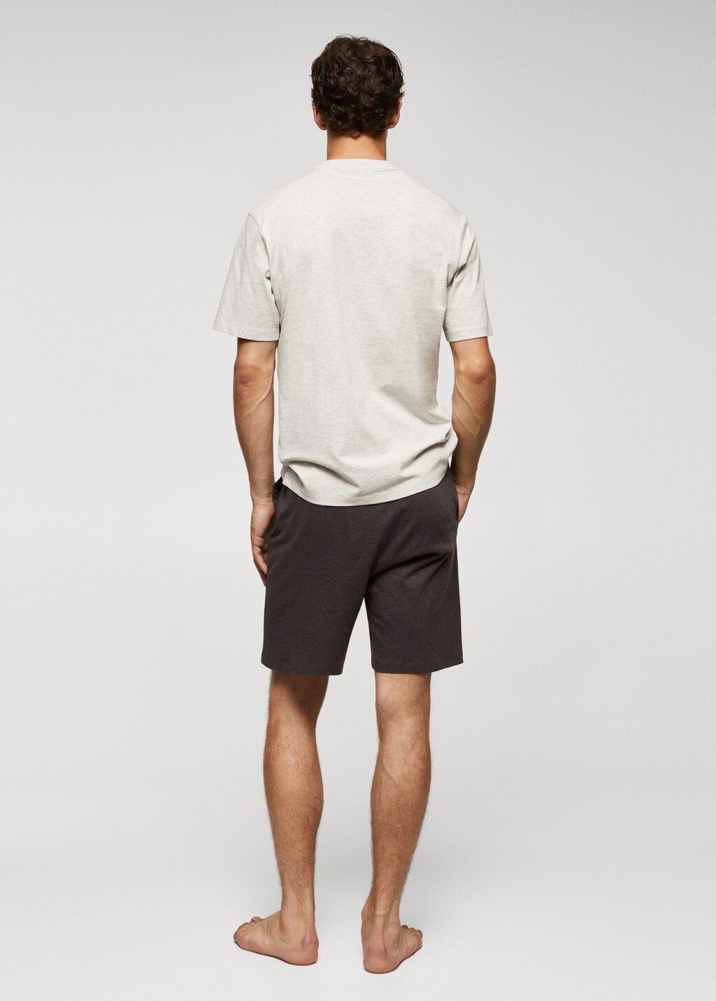 Cotton pyjama shorts pack - Reverse of the article