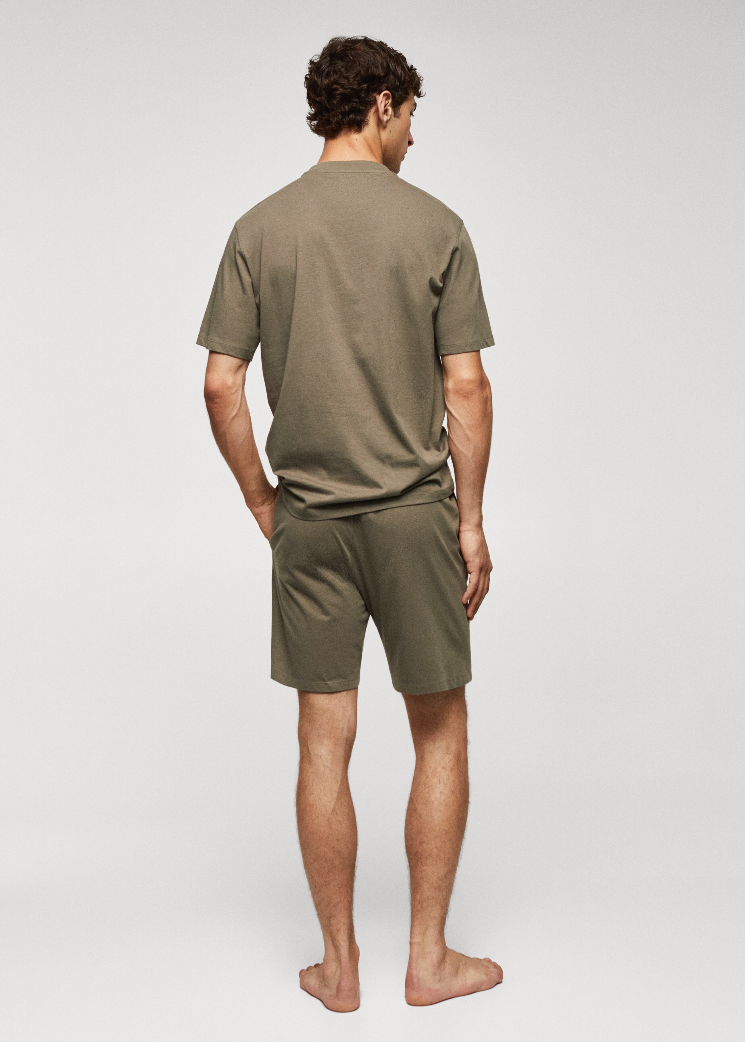 Cotton pyjama shorts pack - Reverse of the article