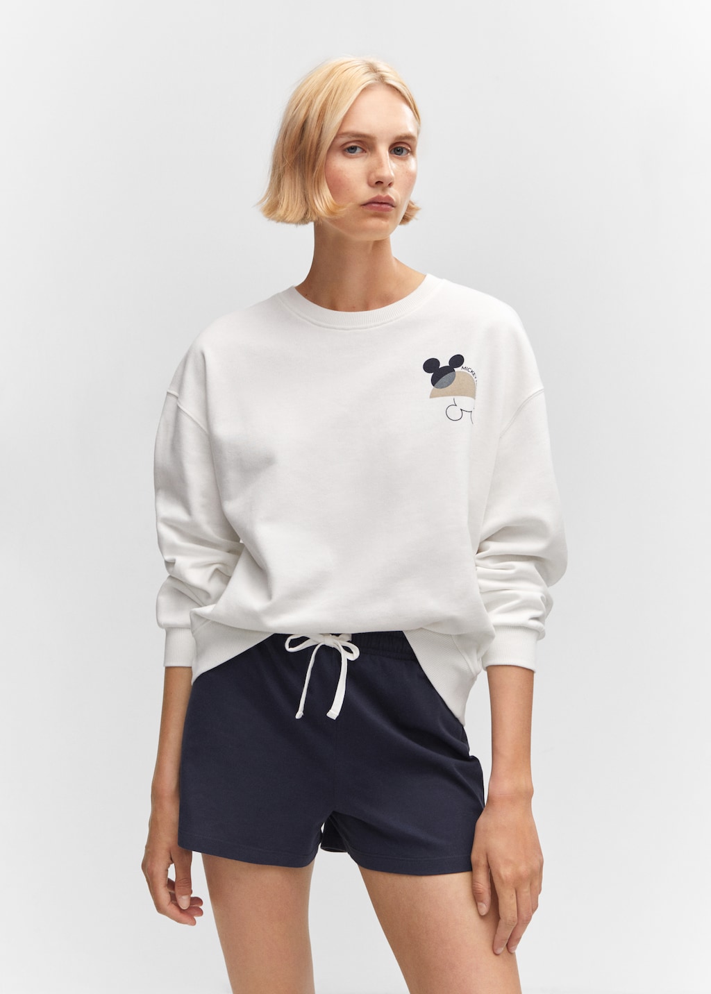 Mickey-Mouse-Sweatshirt - Mittlere Ansicht