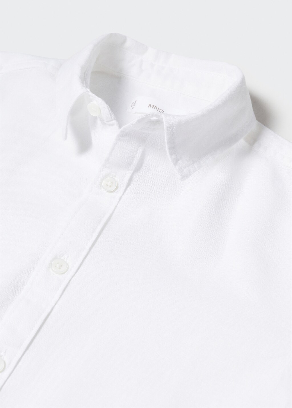 Regular-fit linen shirt - Details of the article 8