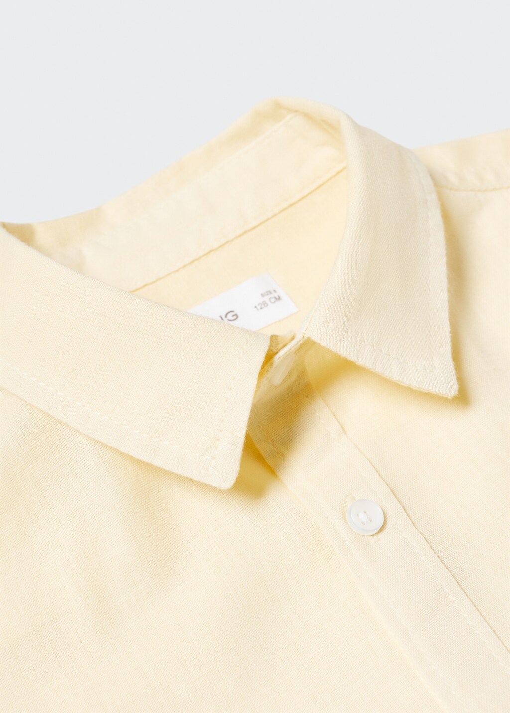 Regular-fit linen shirt - Details of the article 8