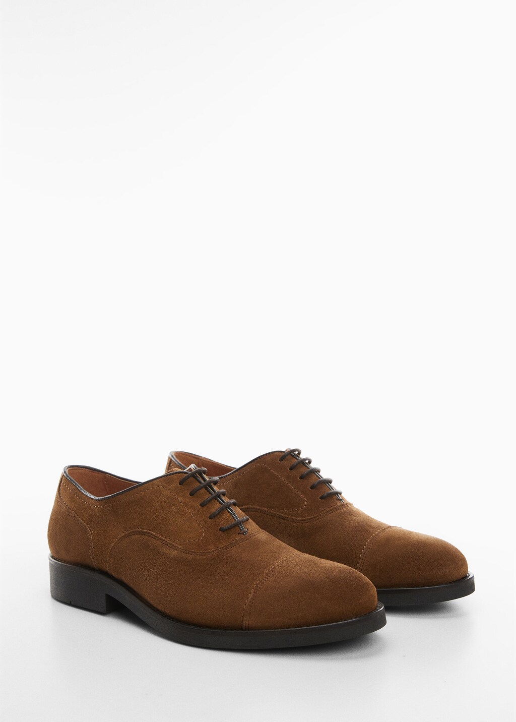 Split leather suit shoes - Medium plane