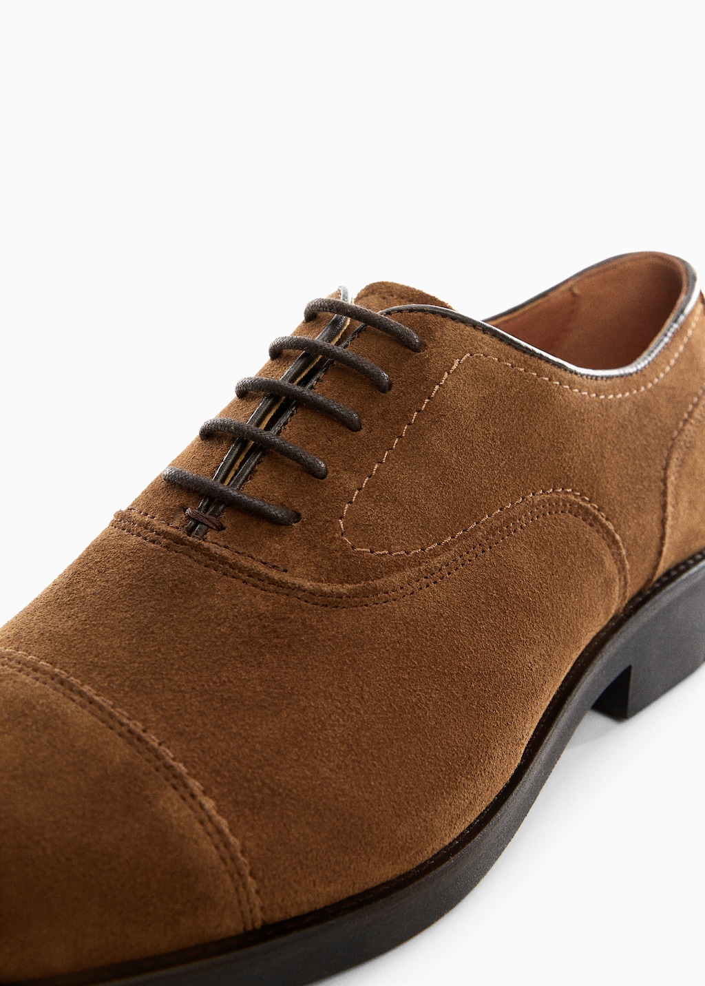 Split leather suit shoes - Details of the article 1