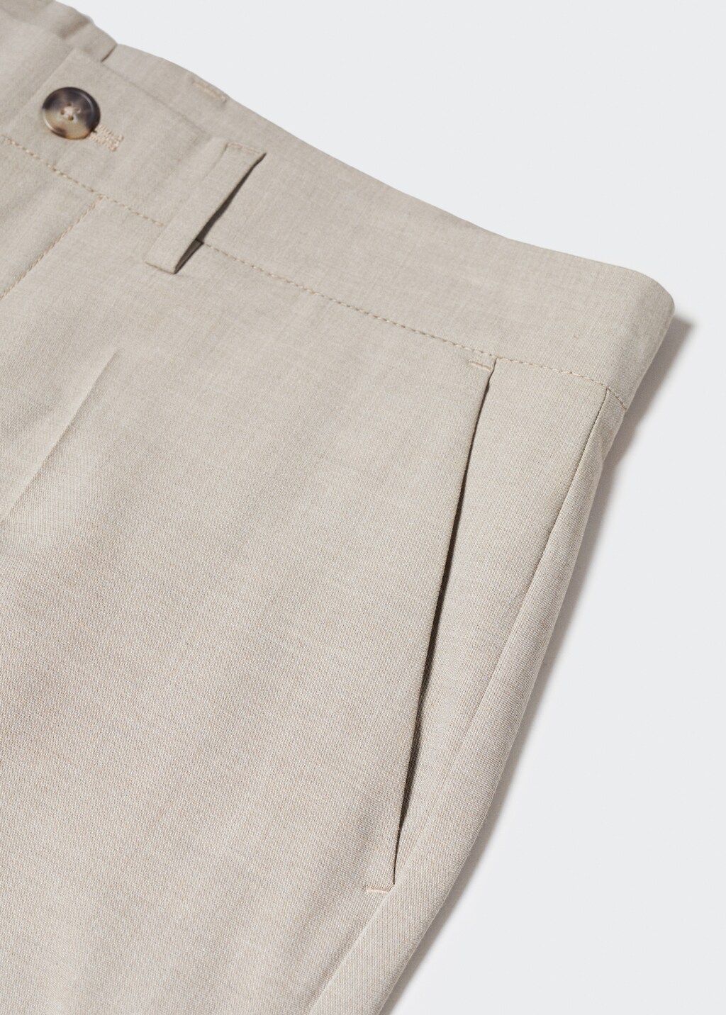 Slim-fit bermuda shorts with adjustable waist - Details of the article 8