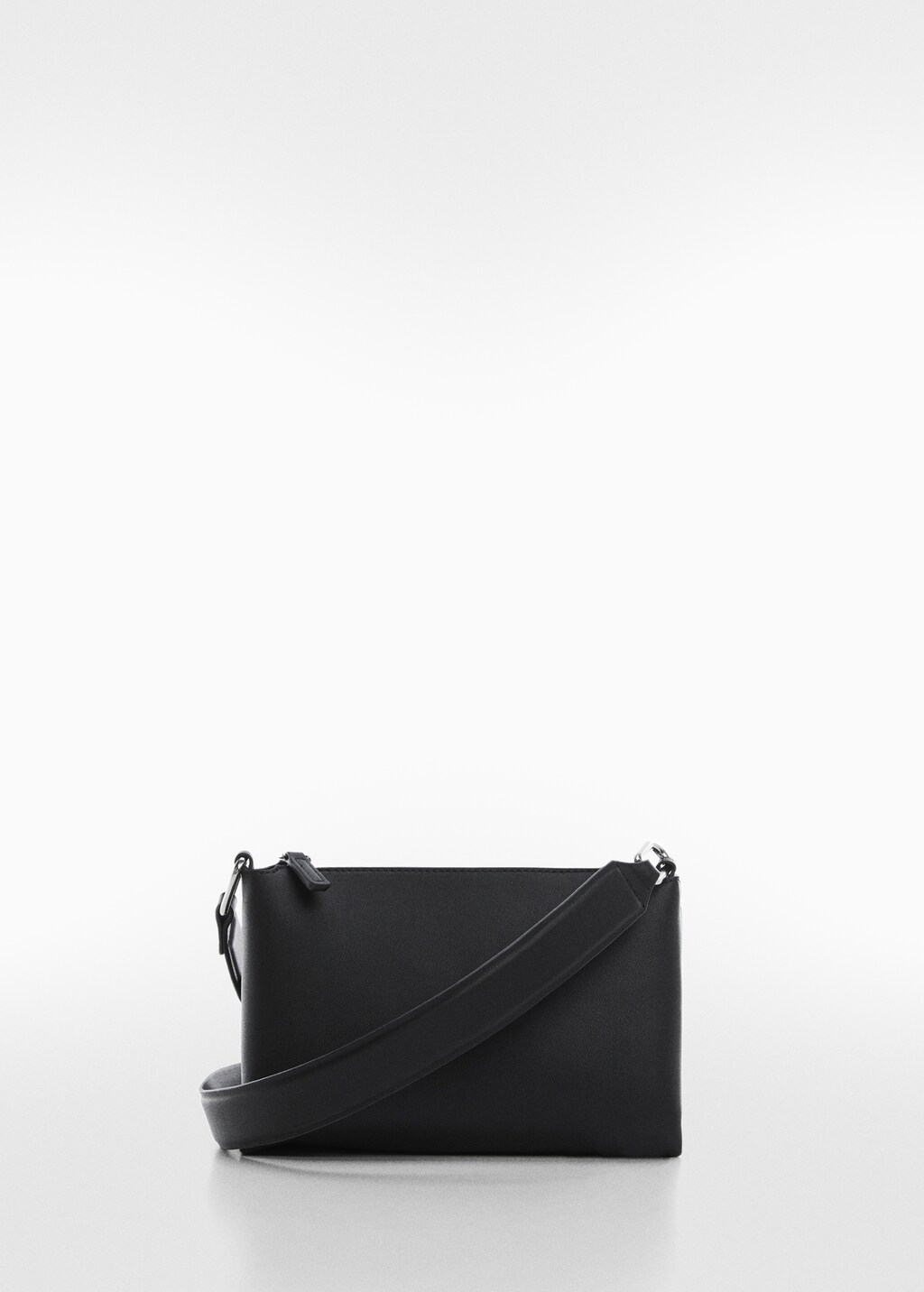 Leather-effect shoulder bag - Article without model