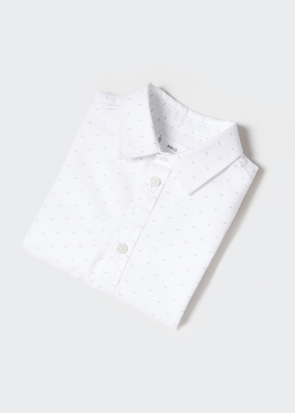 Printed cotton shirt - Details of the article 0