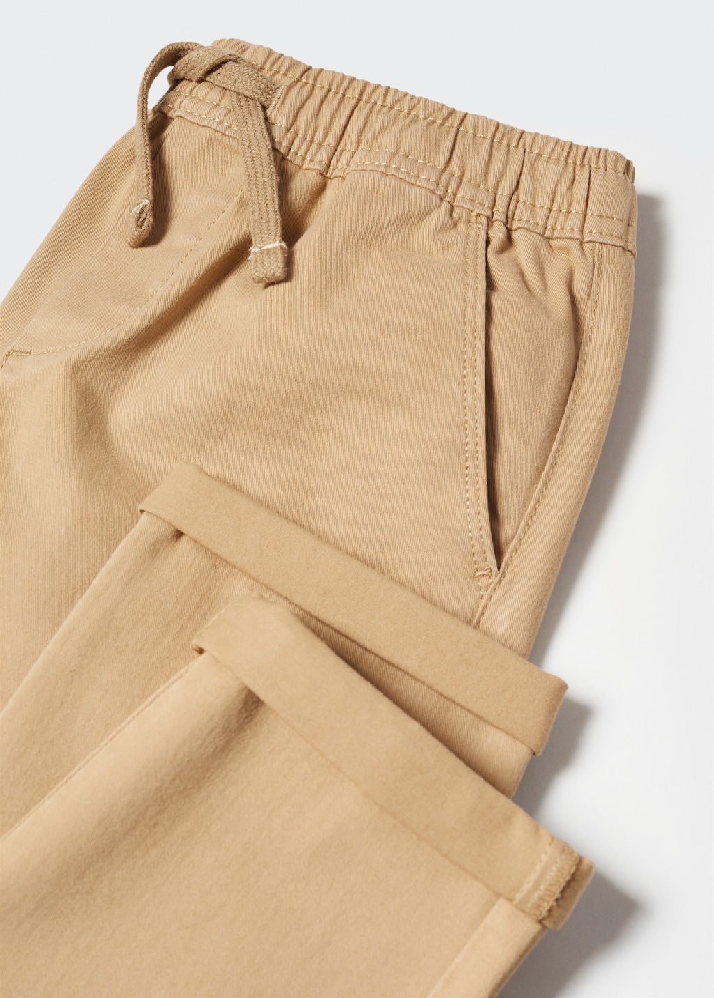 Stretch cotton-blend trousers - Details of the article 8