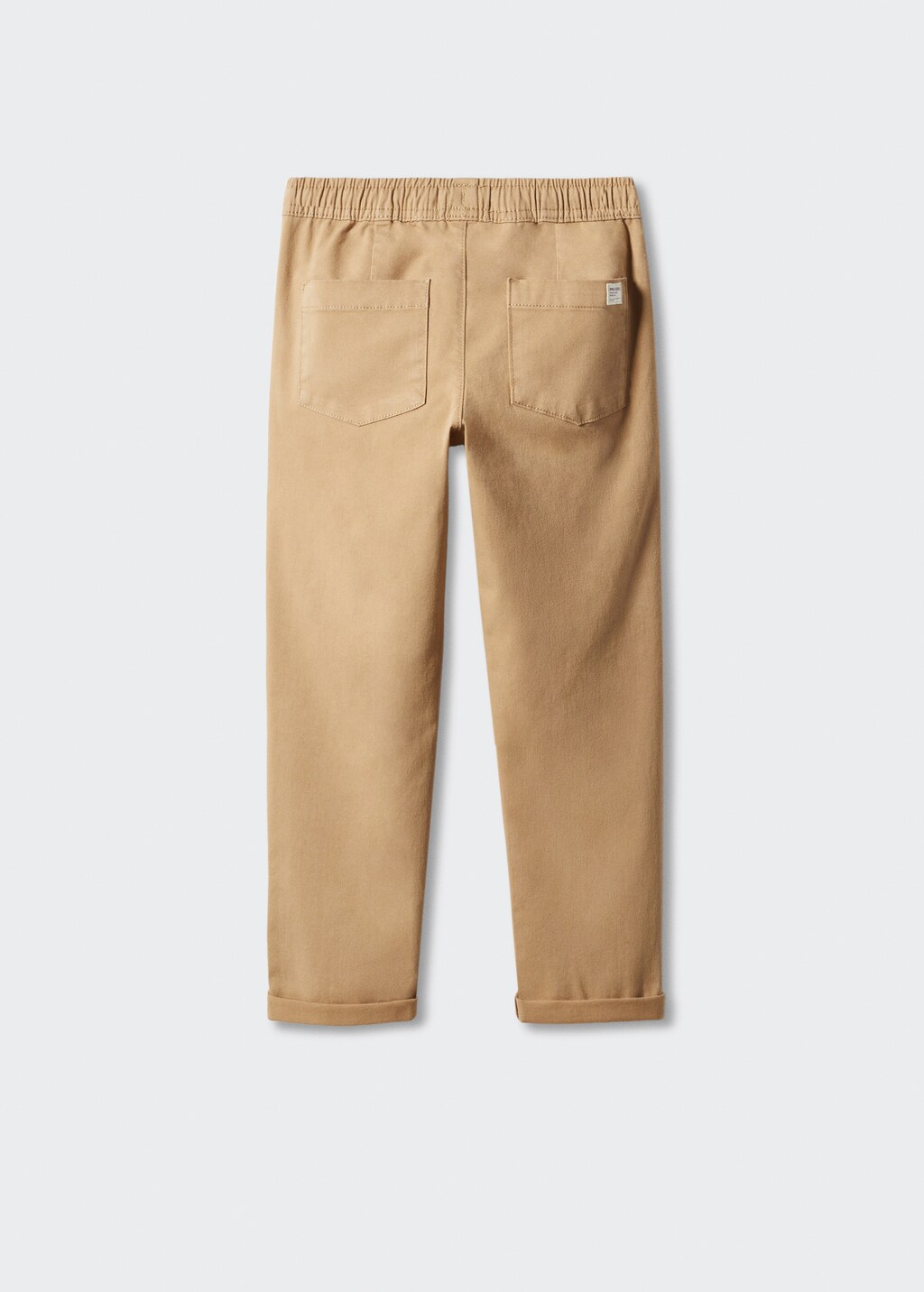 Stretch cotton-blend trousers - Reverse of the article